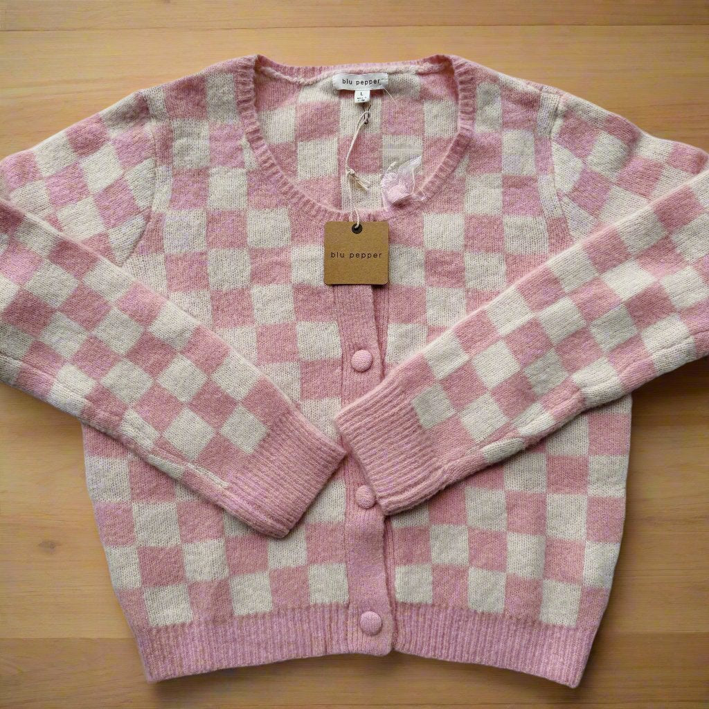 Checkmate Cardigan Sweater