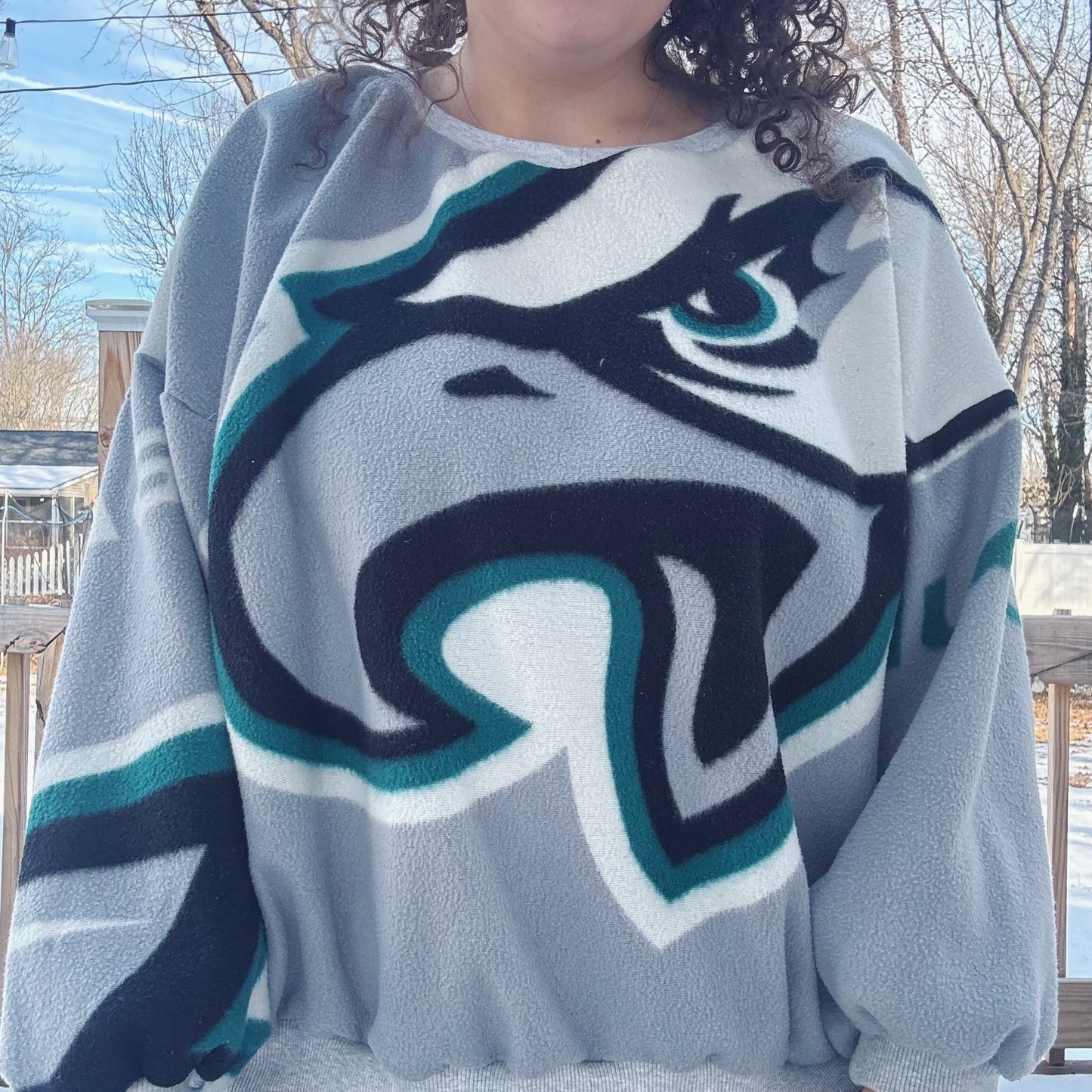 Eagle Blanket Crewneck - Size S-XL