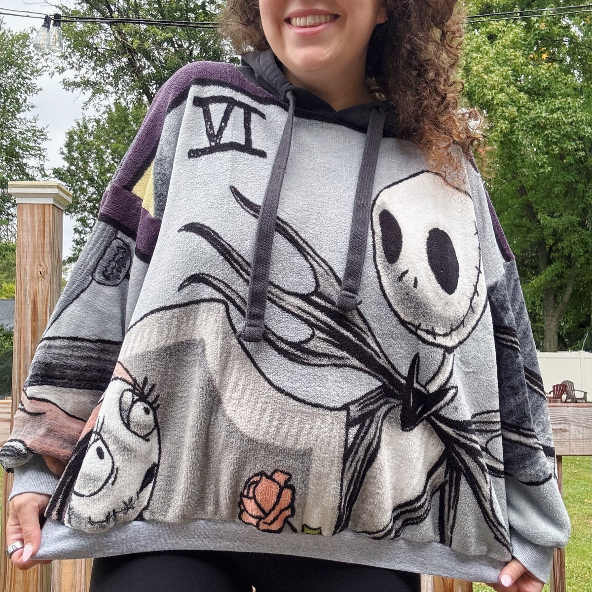Skelly Lovers Blanket Hoodie - Size S-2XL