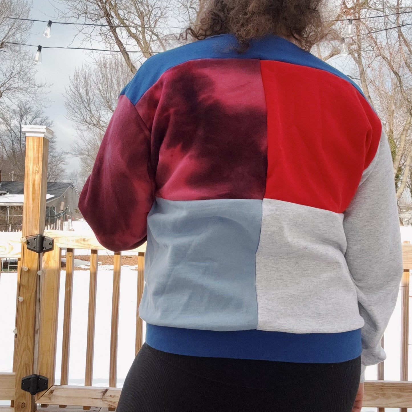 Phils Patchwork Crewneck - Size XS-M