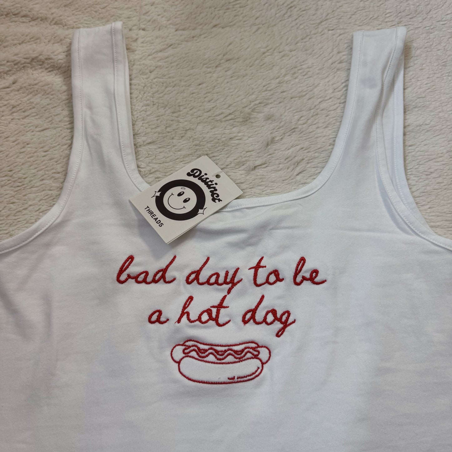 Bad Day To Be Hot Dog Embroidery