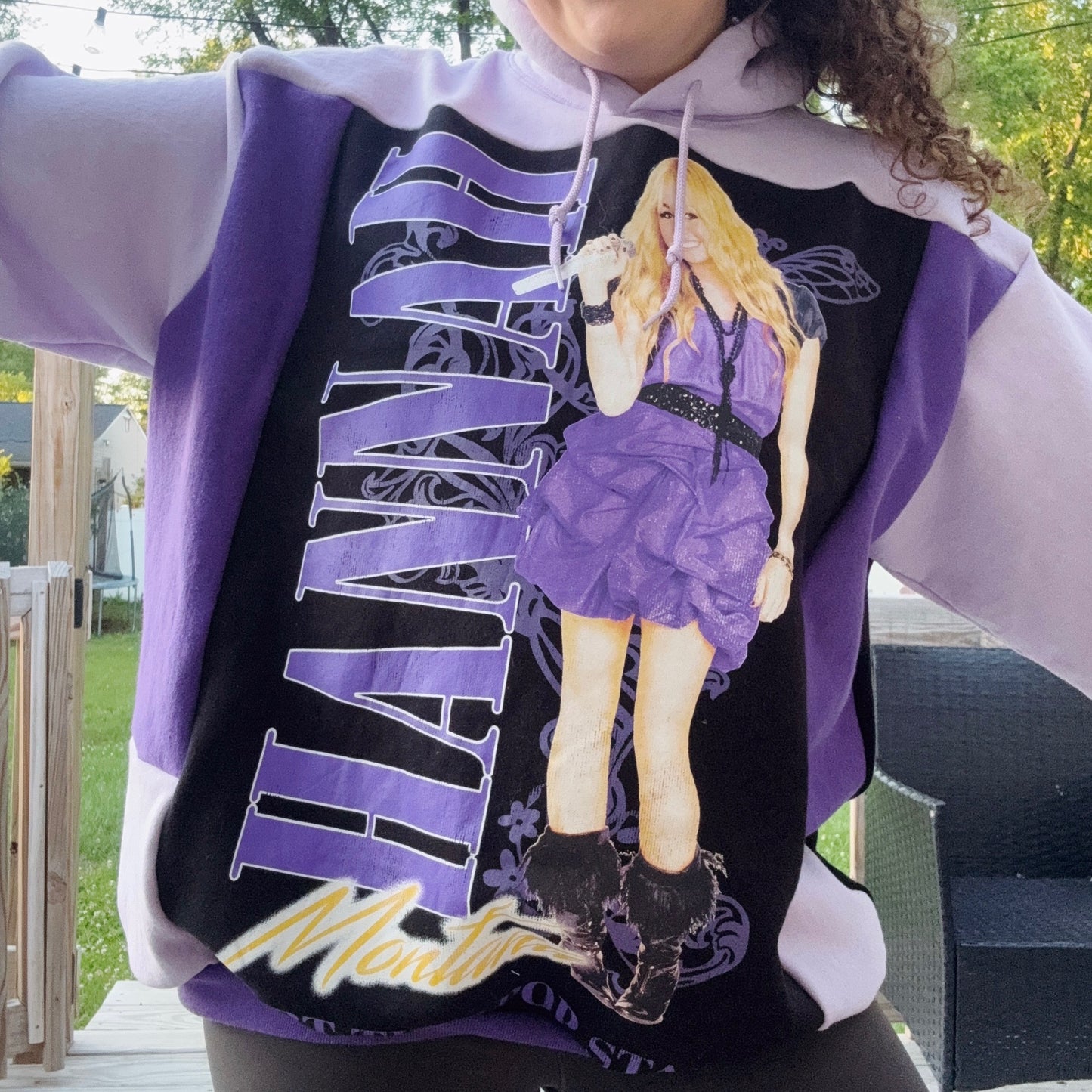 Part-Time Popstar Patchwork Hoodie - Size S-XL
