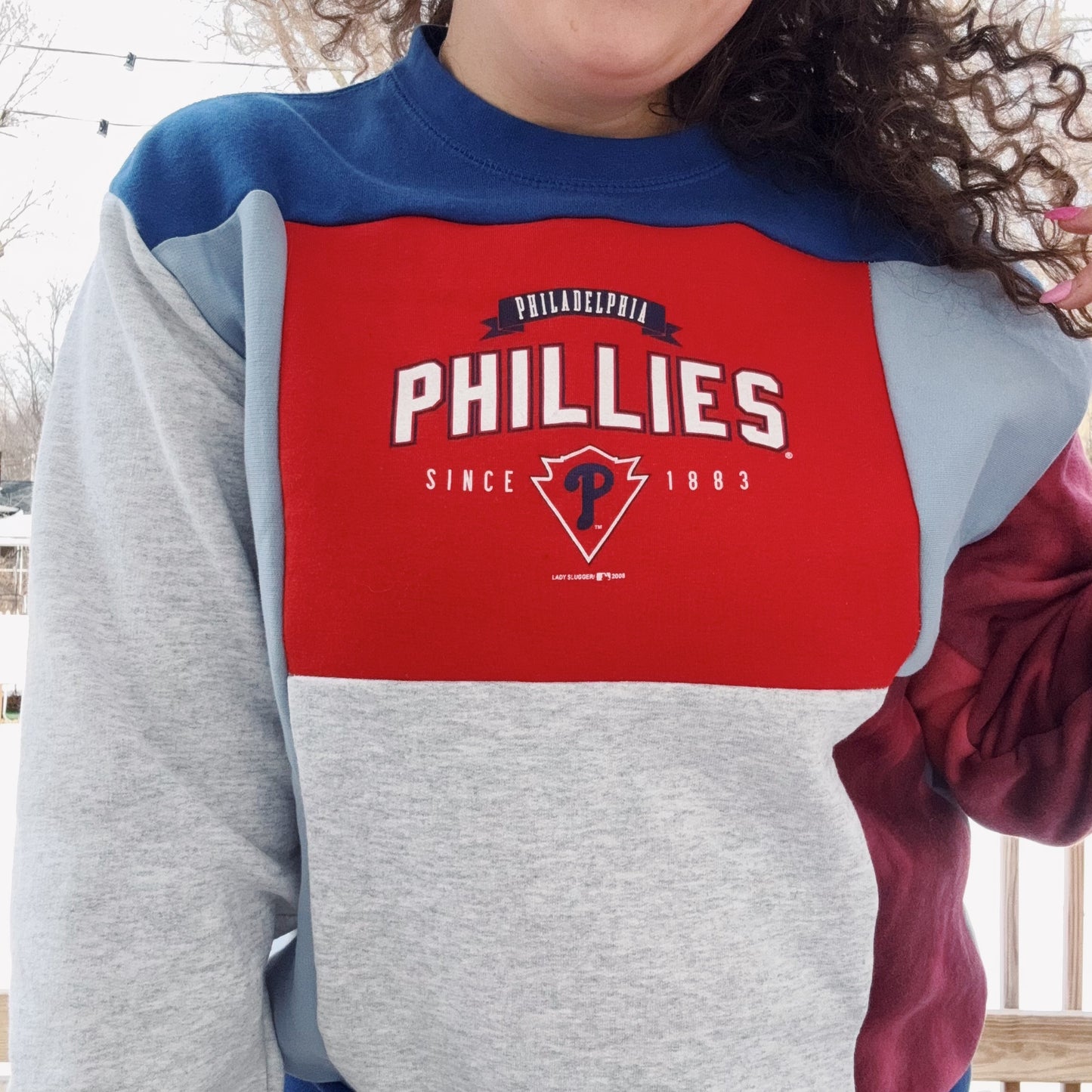 Phils Patchwork Crewneck - Size XS-M