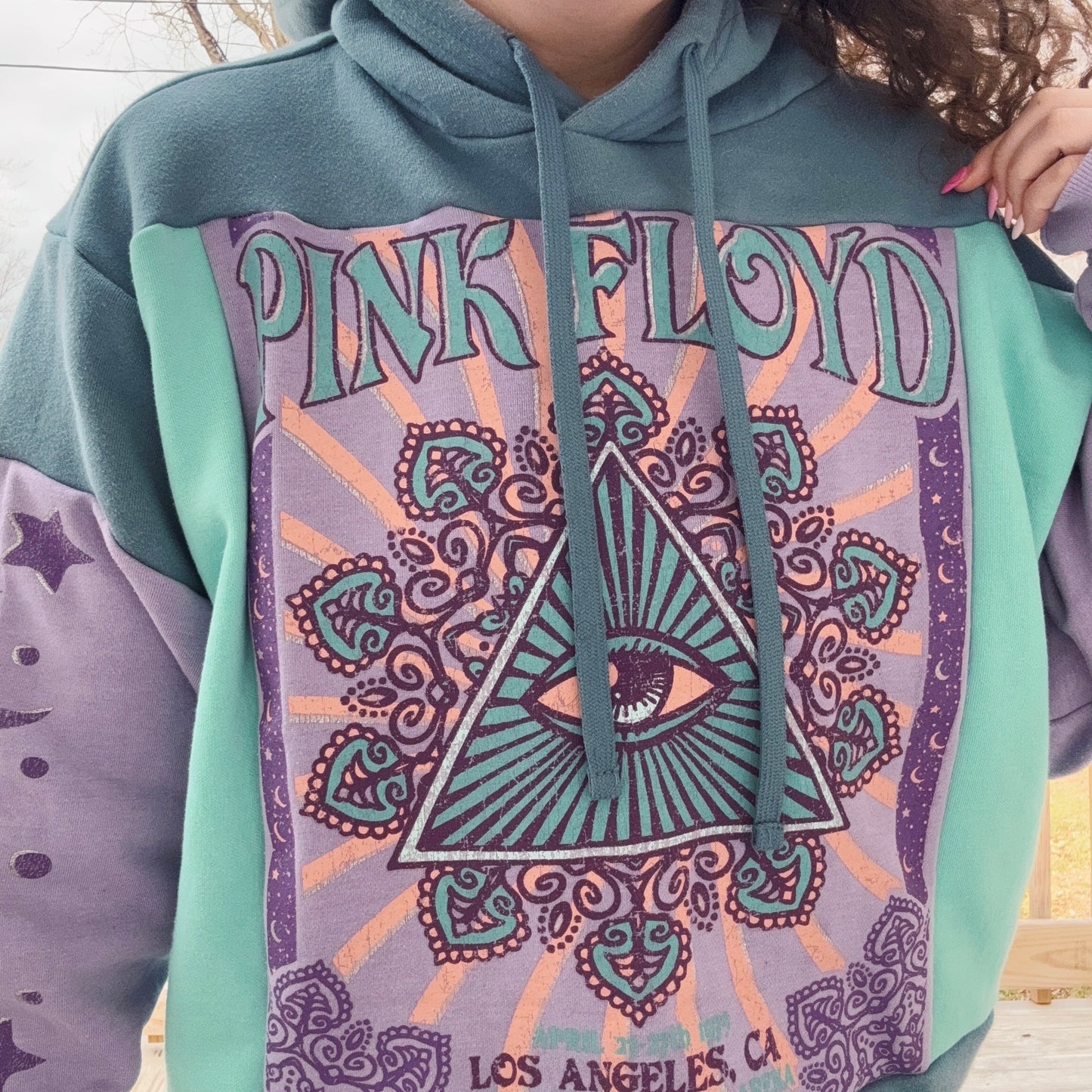 Floyd Patchwork Hoodie - Size XS-XL
