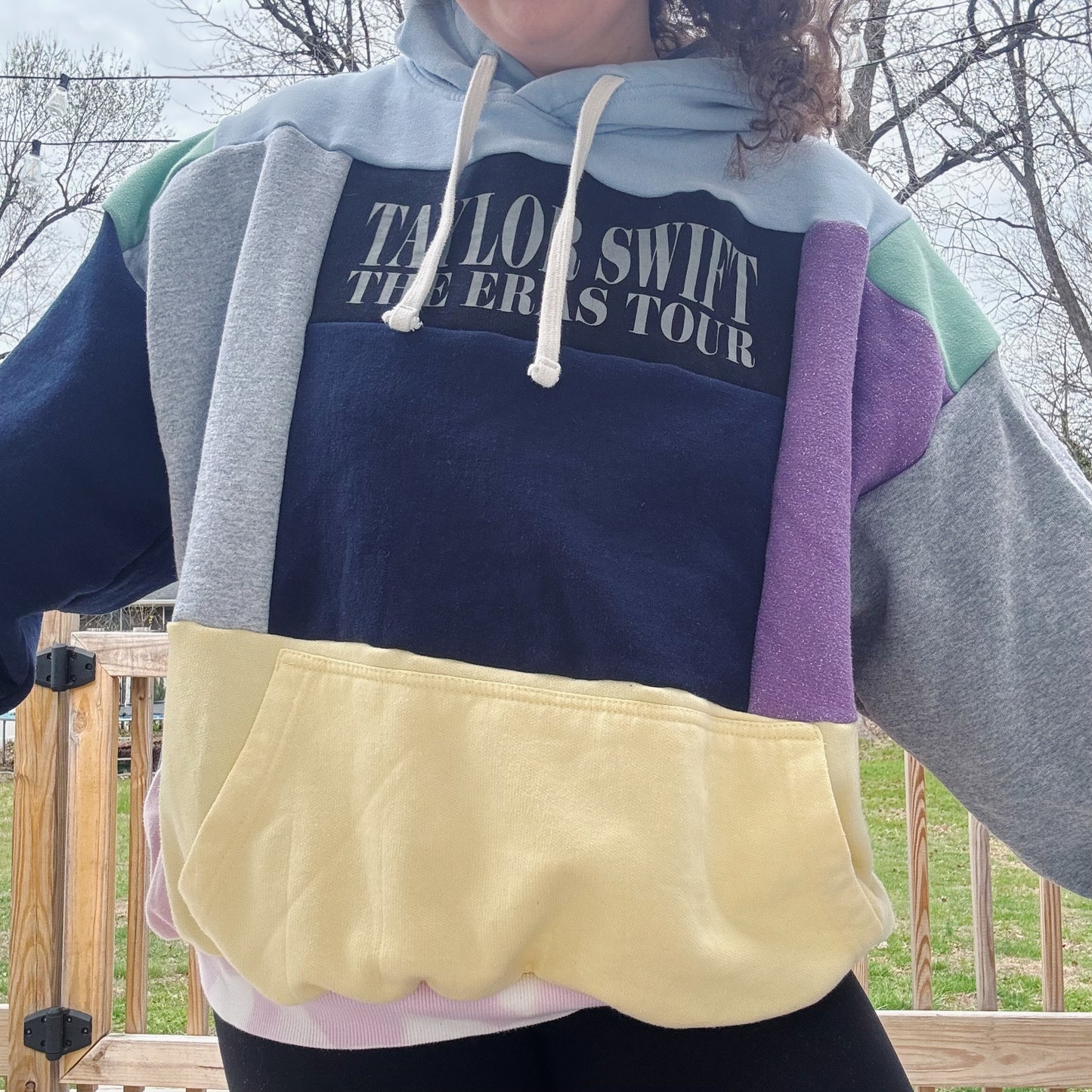 Ultimate Eras Patchwork Hoodie - Size XS-2XL