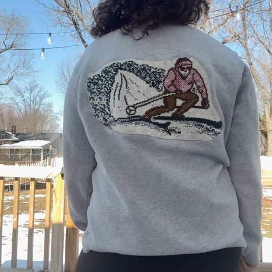 Skiier Tapestry Crew - Size XS-M