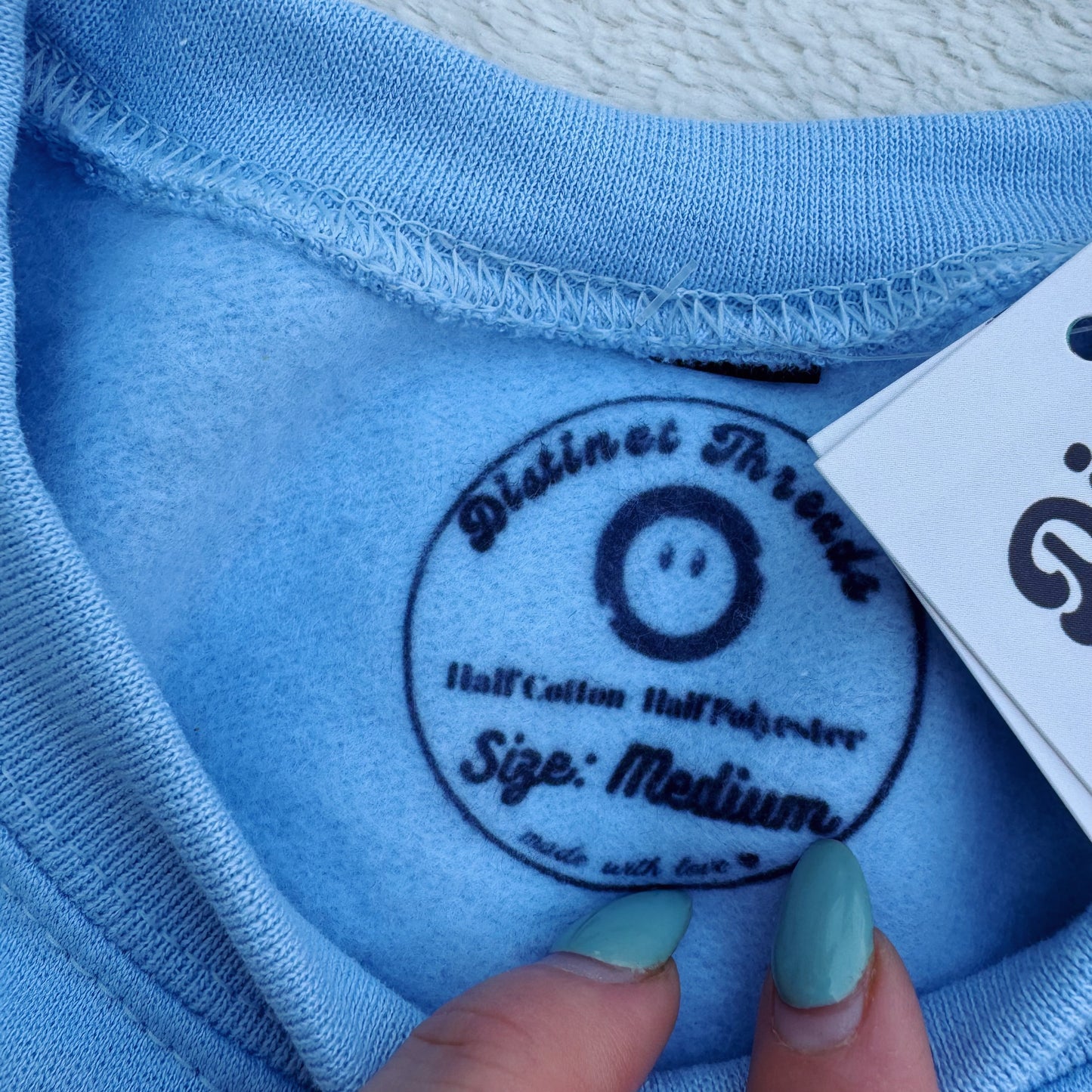 Meet Me At The Farmers Market Ready To Ship Embroidered Crew - Size Medium