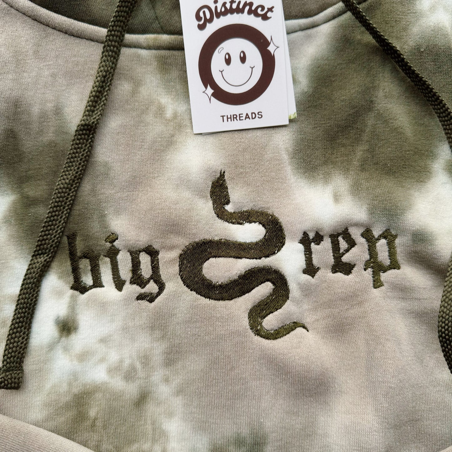 Big Rep Ready To Ship Embroidered Hoodie - Size Medium