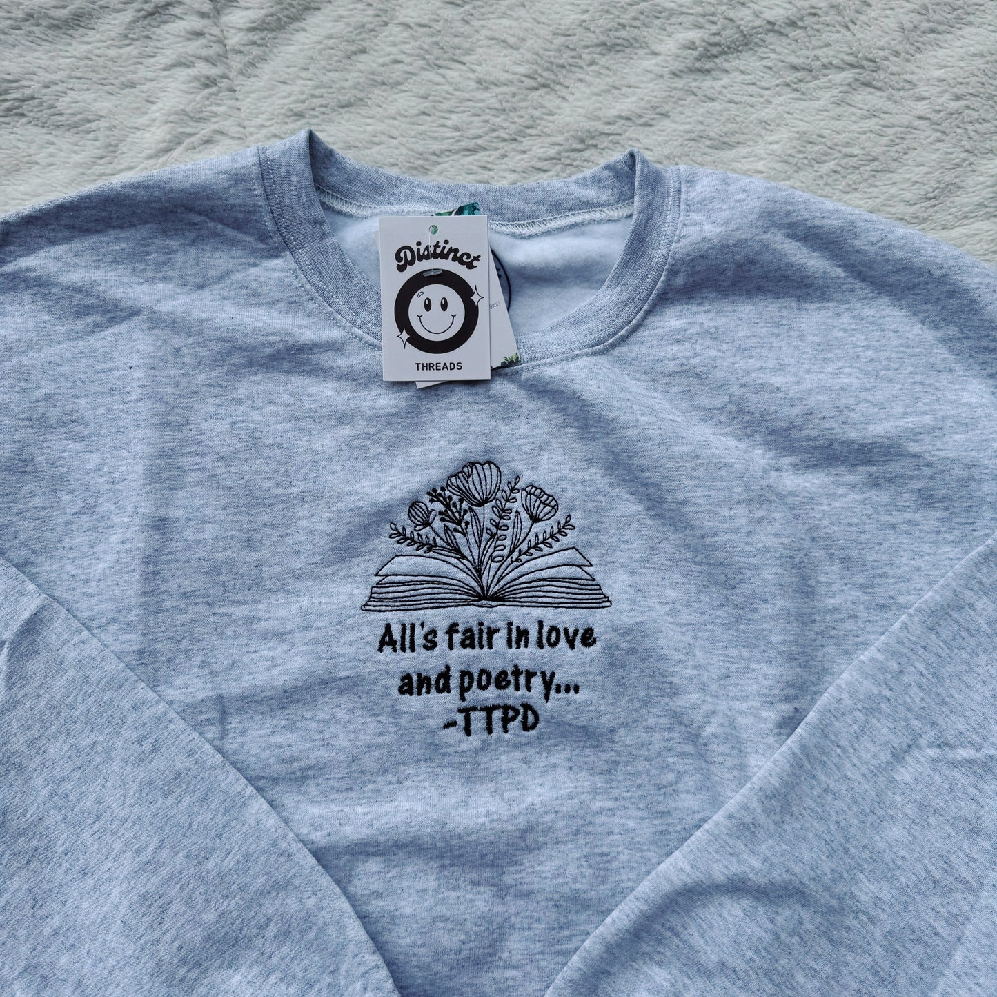 TTPD Ready To Ship Embroidered Crew - Size Medium