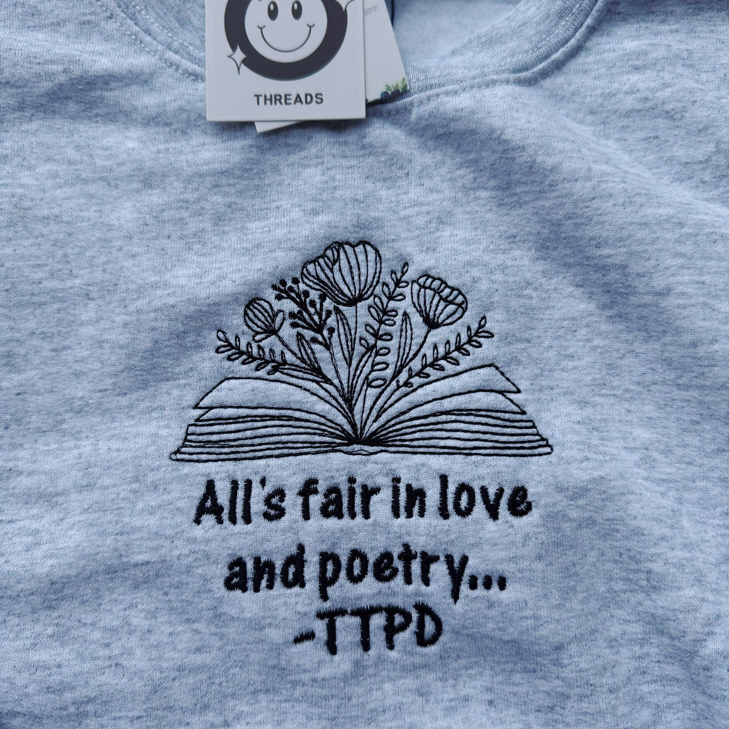 TTPD Ready To Ship Embroidered Crew - Size Medium