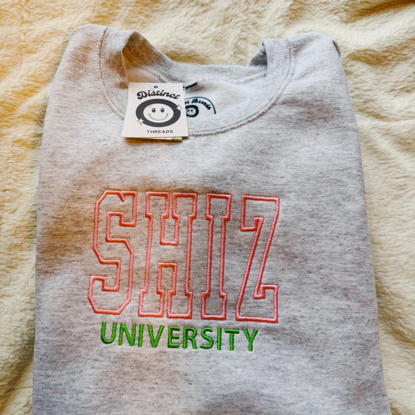 Shiz University Wicked Inspired Embroidered Crewneck Sweatshirt