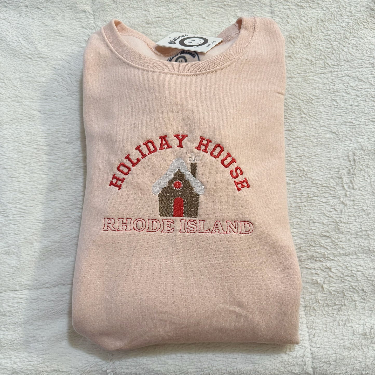 Holiday House Taylor Christmas Inspired Embroidered Crewneck Sweatshirt
