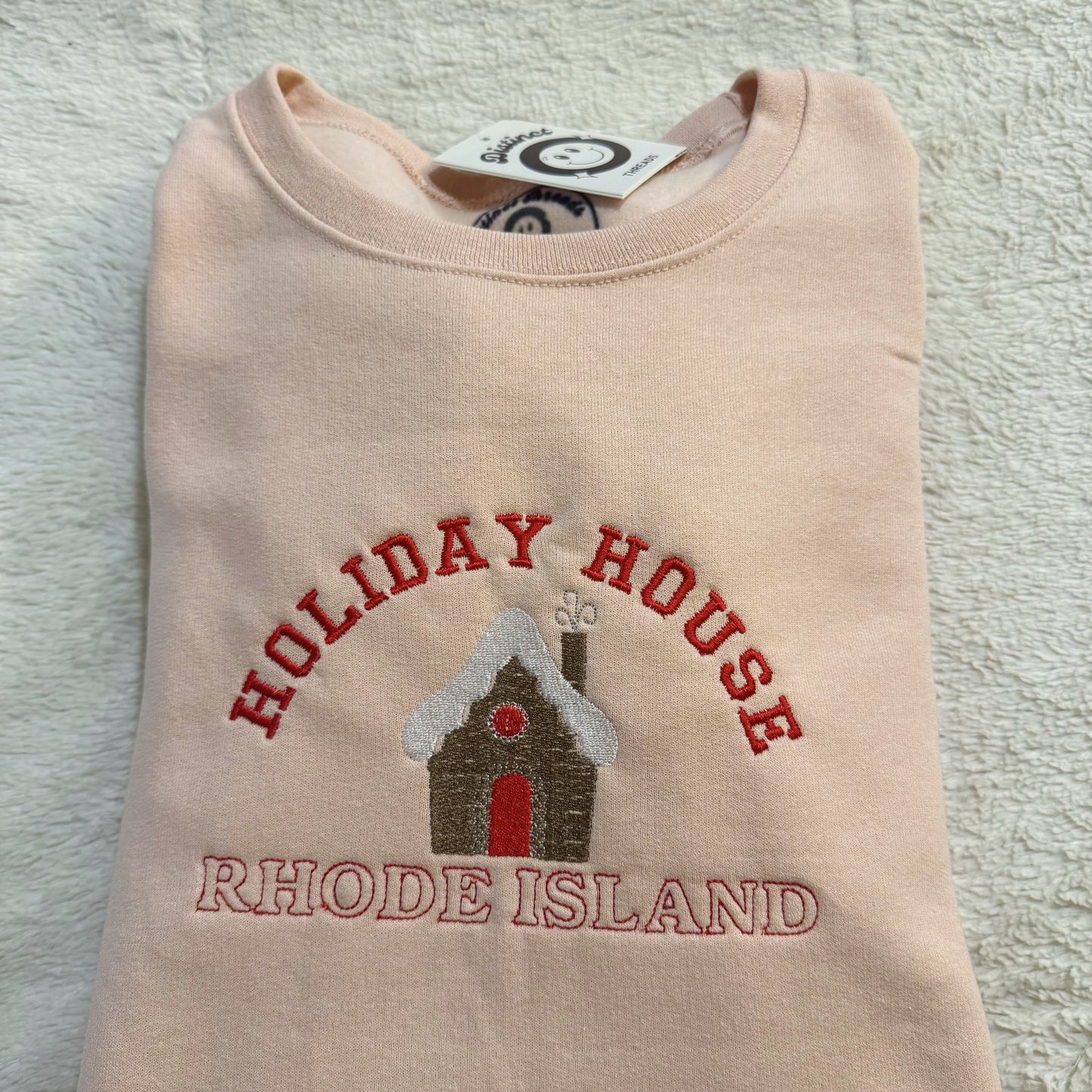 Holiday House Taylor Christmas Inspired Embroidered Crewneck Sweatshirt