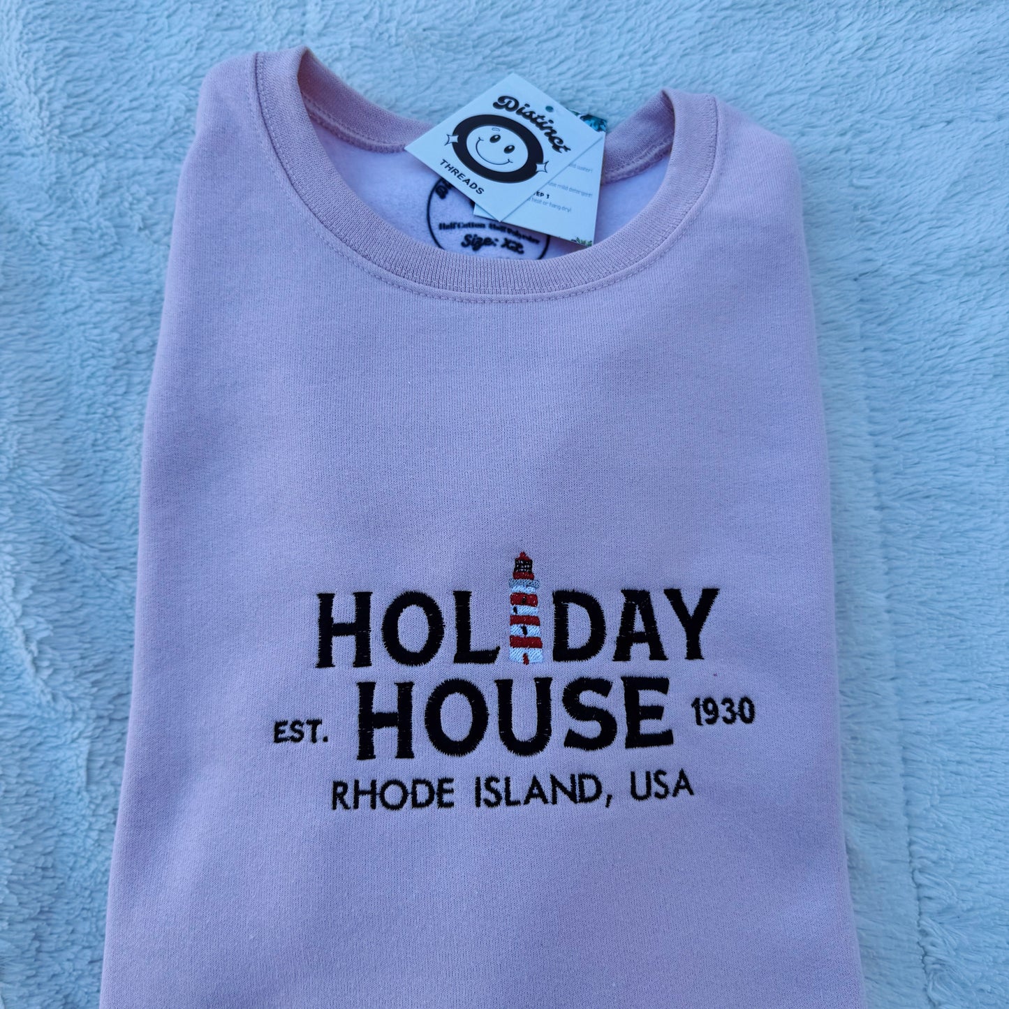 Holiday House Taylor Inspired Embroidered Crewneck Sweatshirt