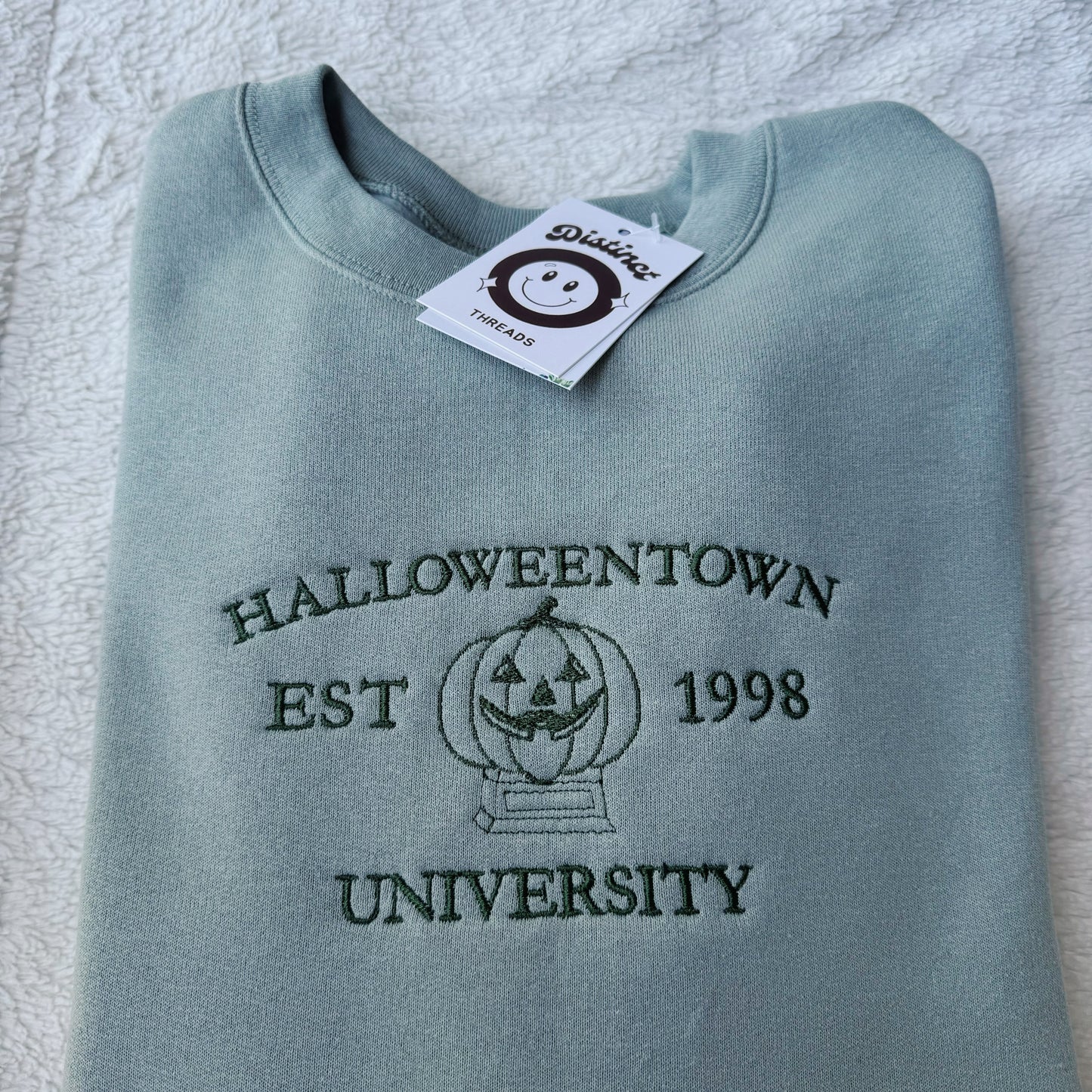 Halloweentown University Embroidered Crewneck Sweatshirt