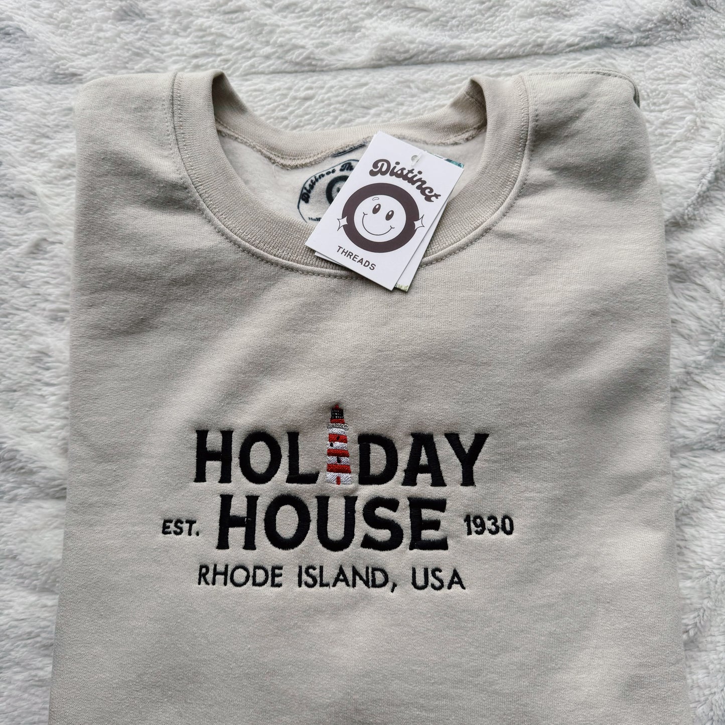 Holiday House Taylor Inspired Embroidered Crewneck Sweatshirt