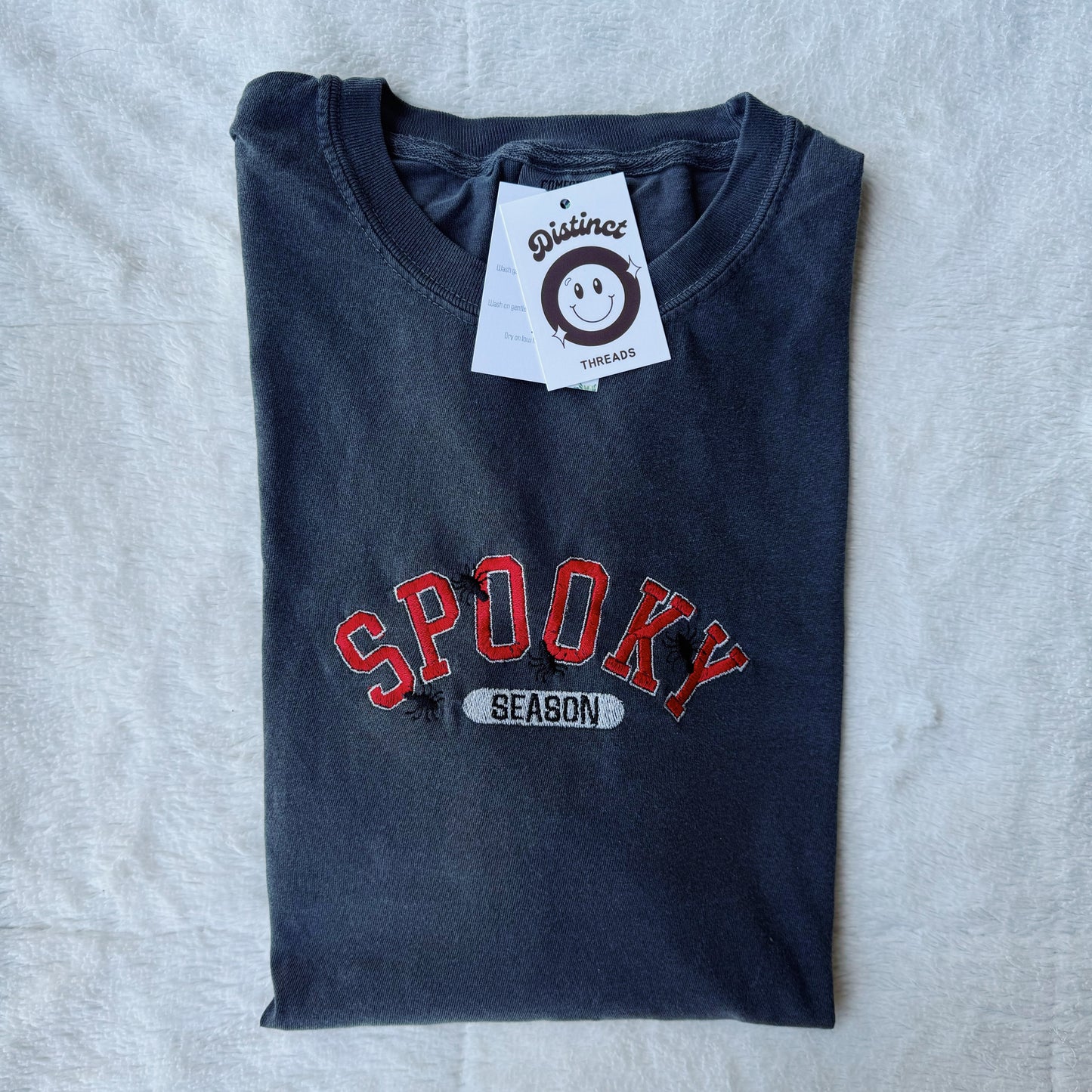 Spooky Season Embroidered T-Shirt