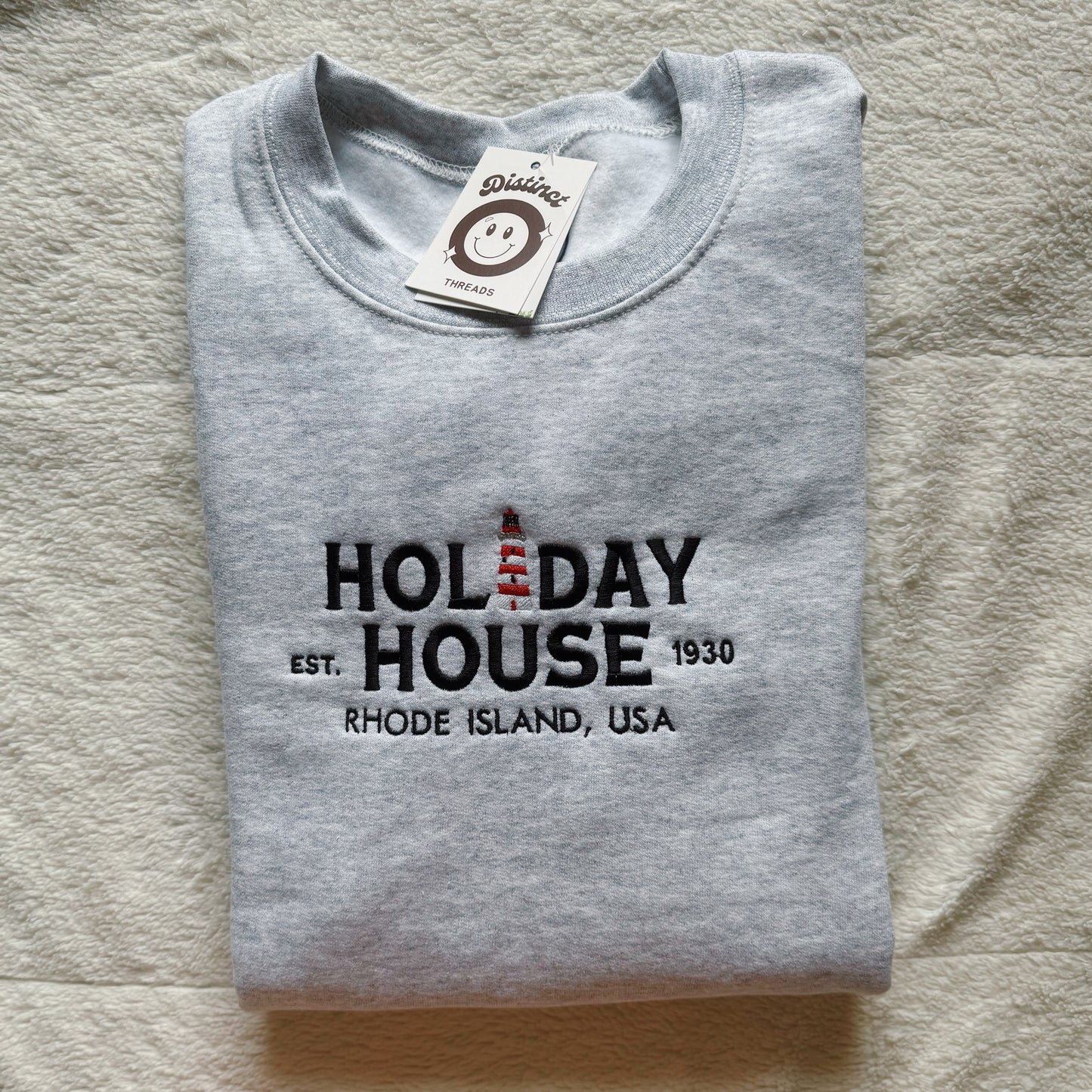 Holiday House Taylor Inspired Embroidered Crewneck Sweatshirt