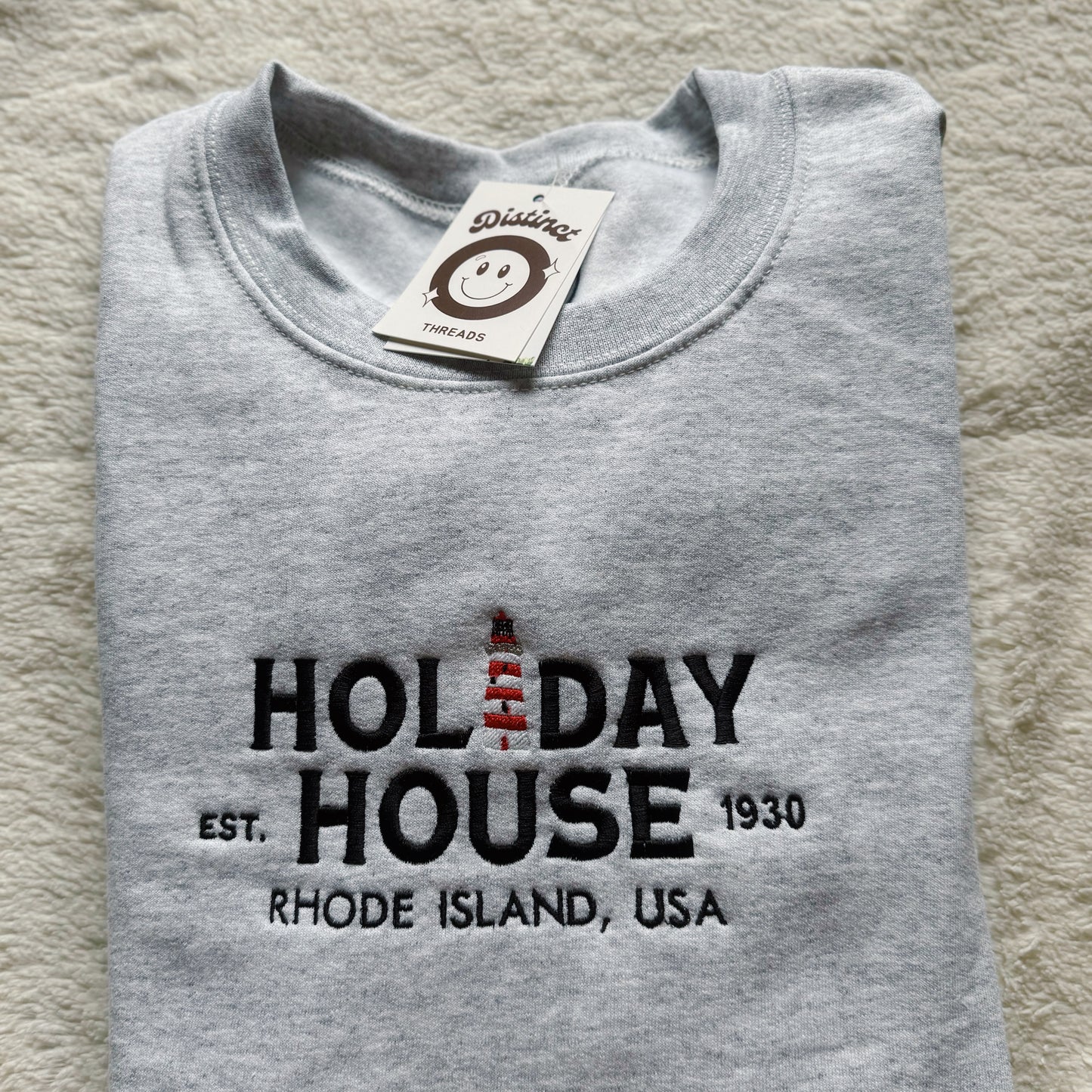 Holiday House Taylor Inspired Embroidered Crewneck Sweatshirt