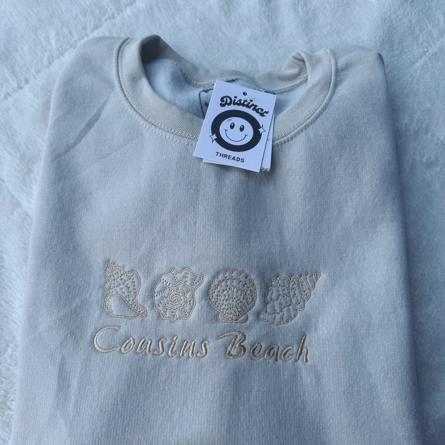 Cousins Beach The Summer I Turned Pretty Inspired Embroidered Crewneck Sweatshirt