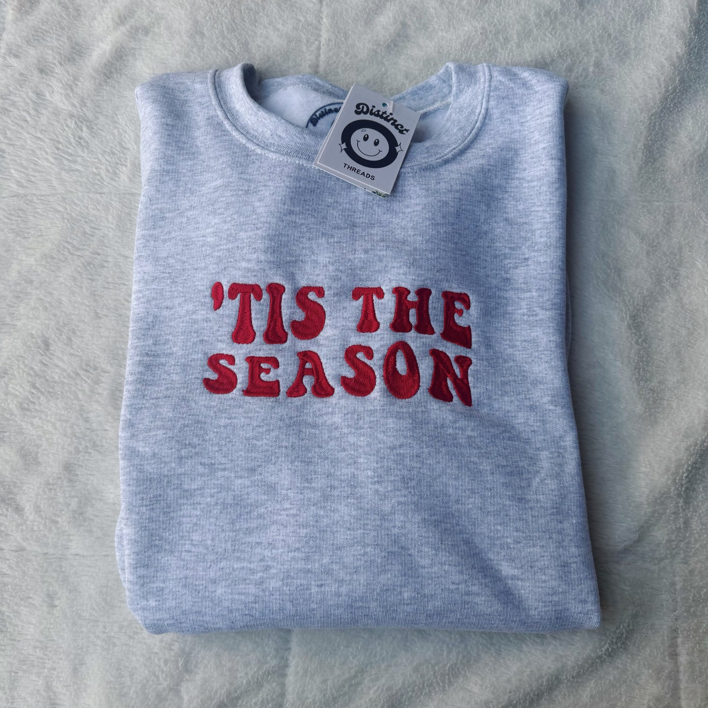 Tis’ The Season Embroidered Crewneck Sweatshirt