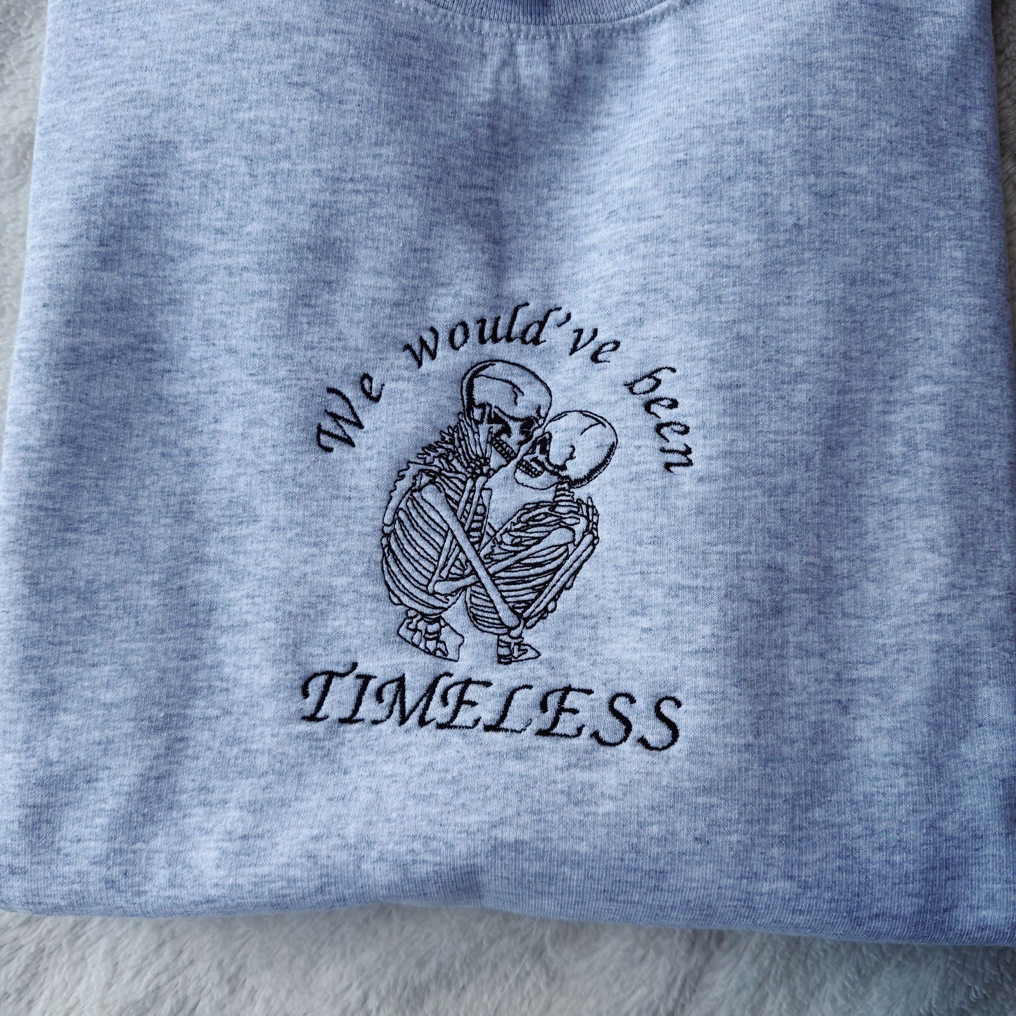 Timeless Taylor Inspired Embroidered Crewneck Sweatshirt