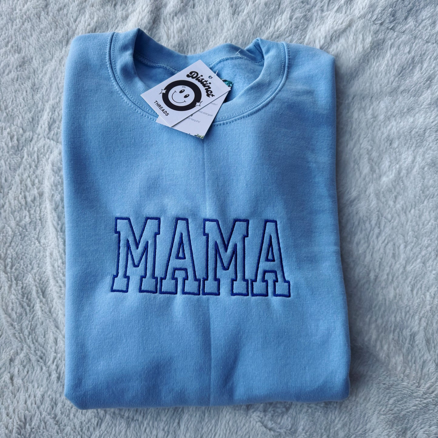 Mama Embroidered Crewneck Sweatshirt