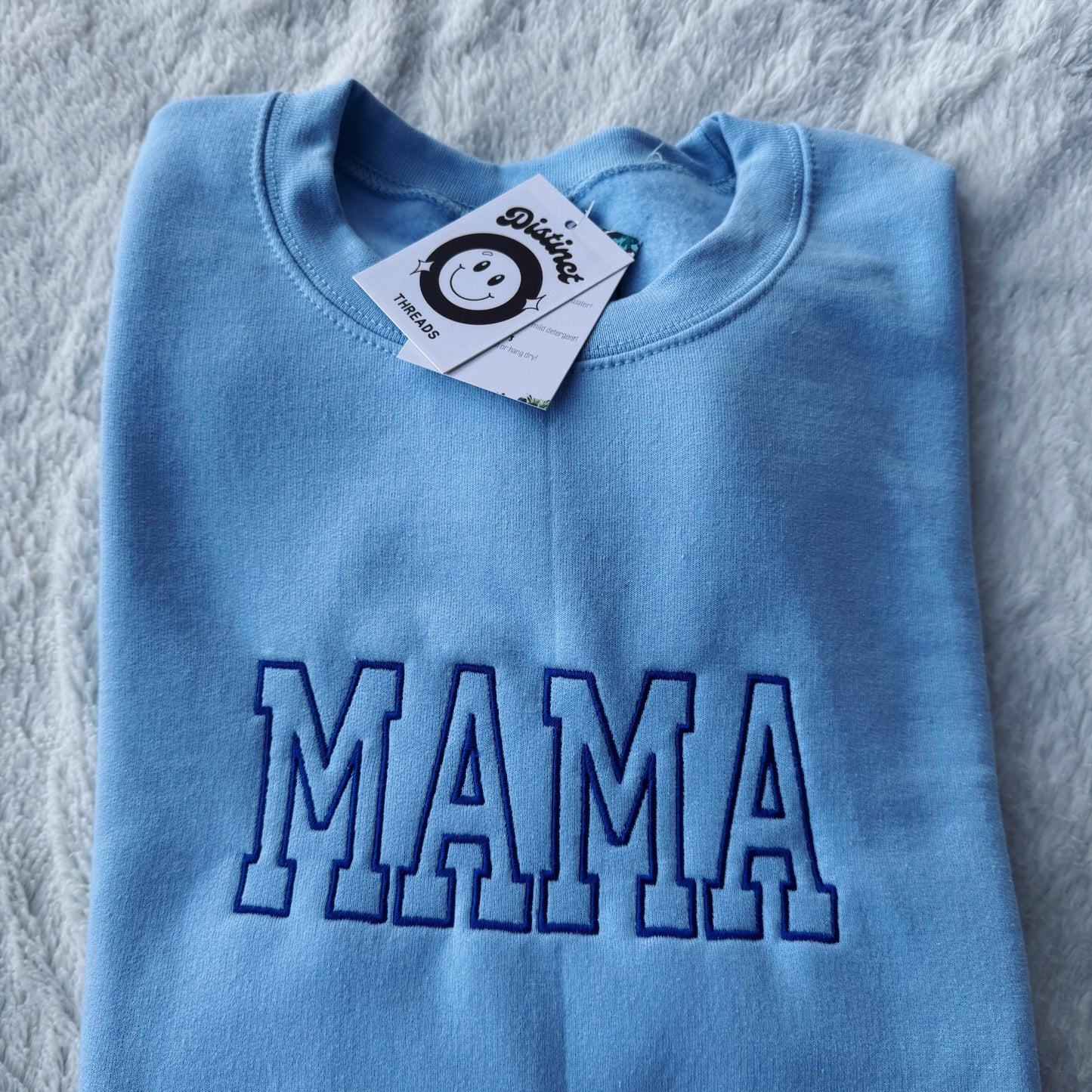 Mama Embroidered Crewneck Sweatshirt