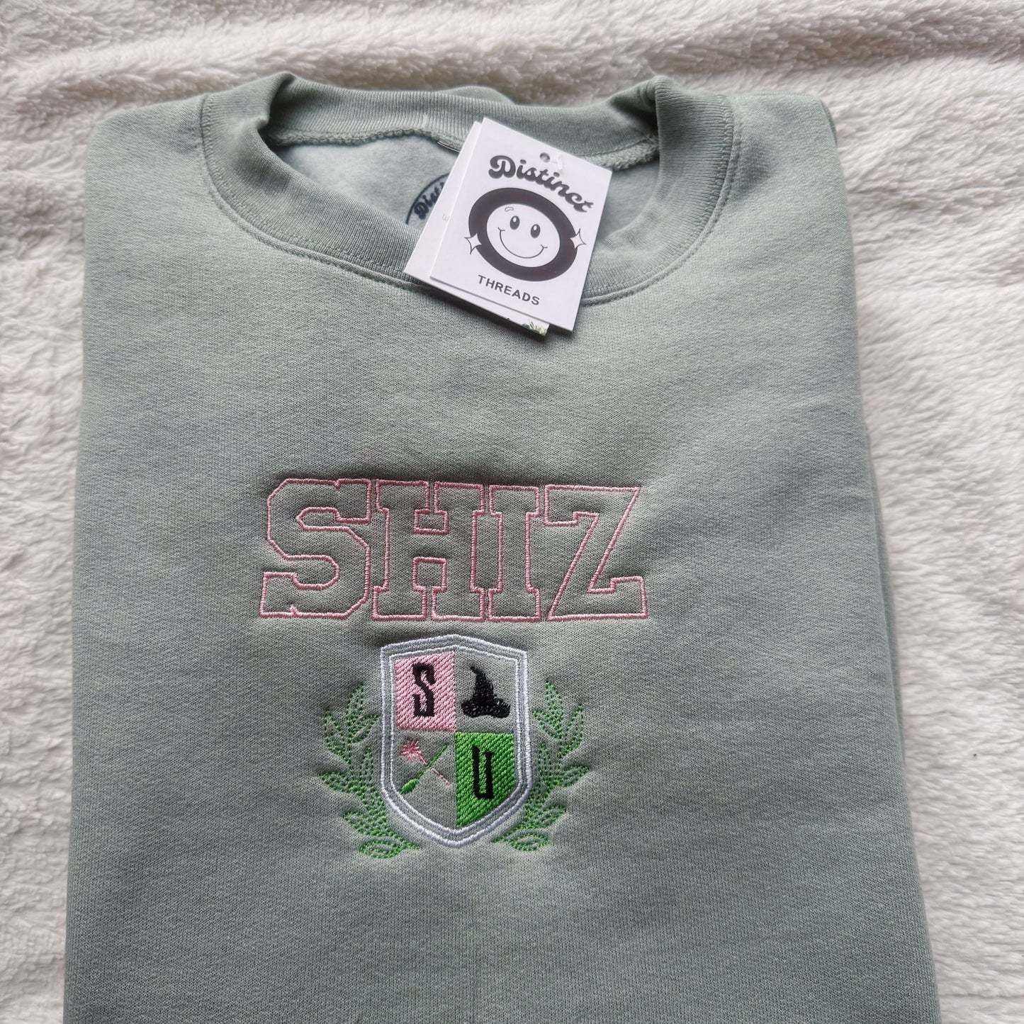 SU Wicked Inspired Embroidered Crewneck Sweatshirt