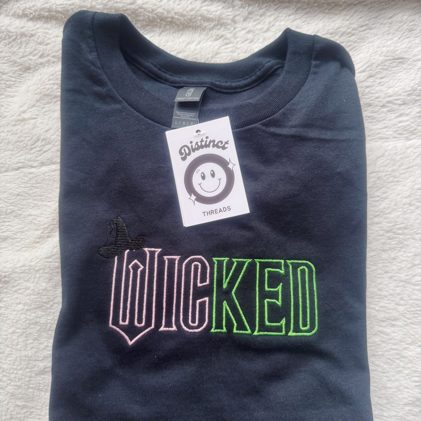 Wicked Inspired Embroidered Crewneck Sweatshirt