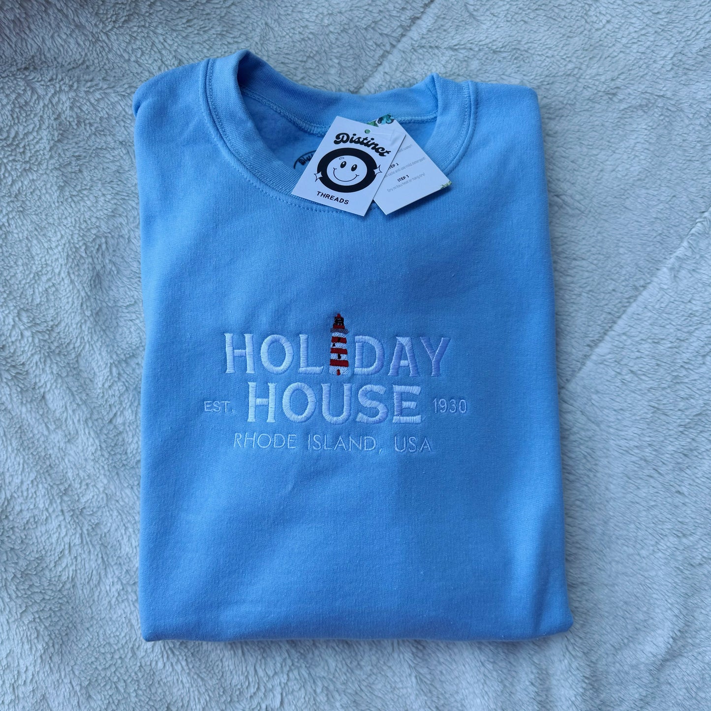 Holiday House Taylor Inspired Embroidered Crewneck Sweatshirt