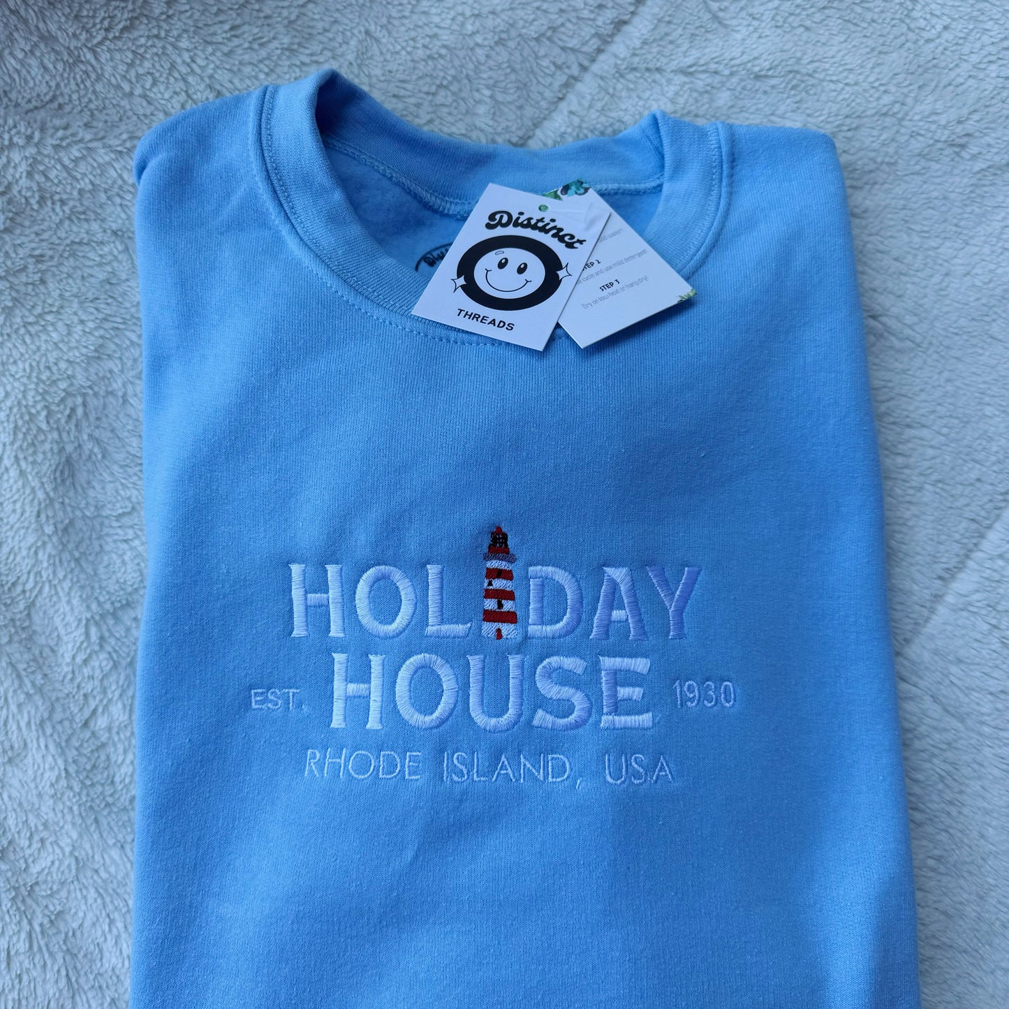 Holiday House Taylor Inspired Embroidered Crewneck Sweatshirt