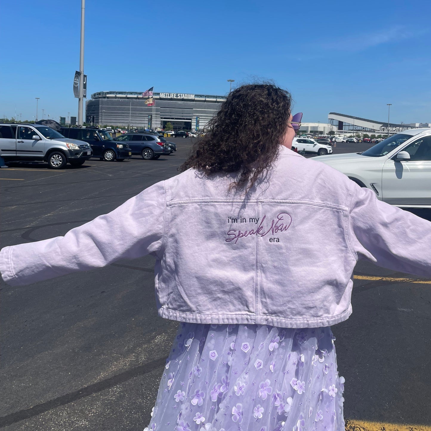 Taylor Inspired Speak Now Inspired Jean Jacket - Size Small