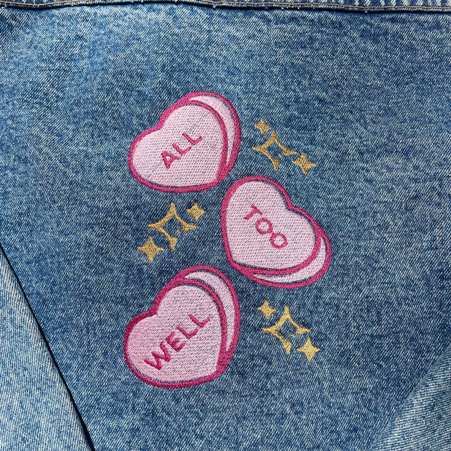 Taylor Inspired All Too Well Jean Jacket - Size 3X/4X