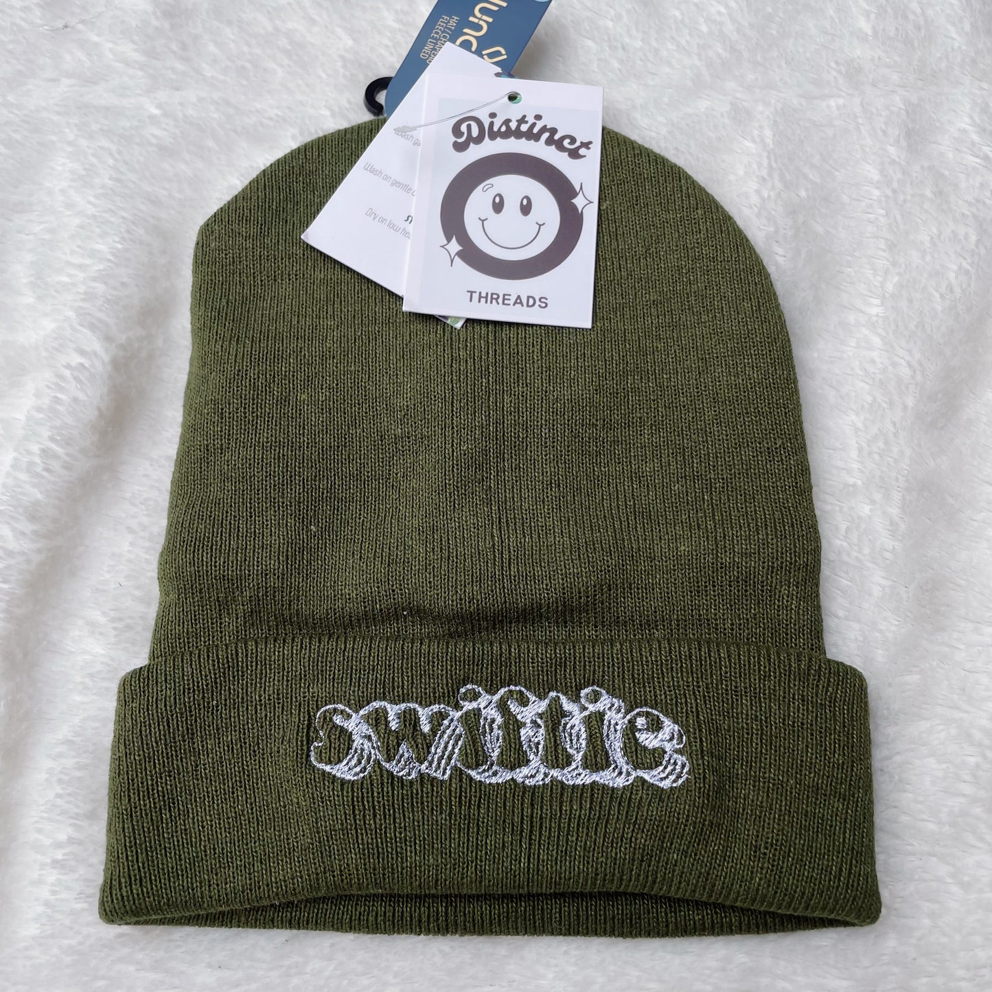 "Swiftie" Taylor Inspired Embroidered Beanie