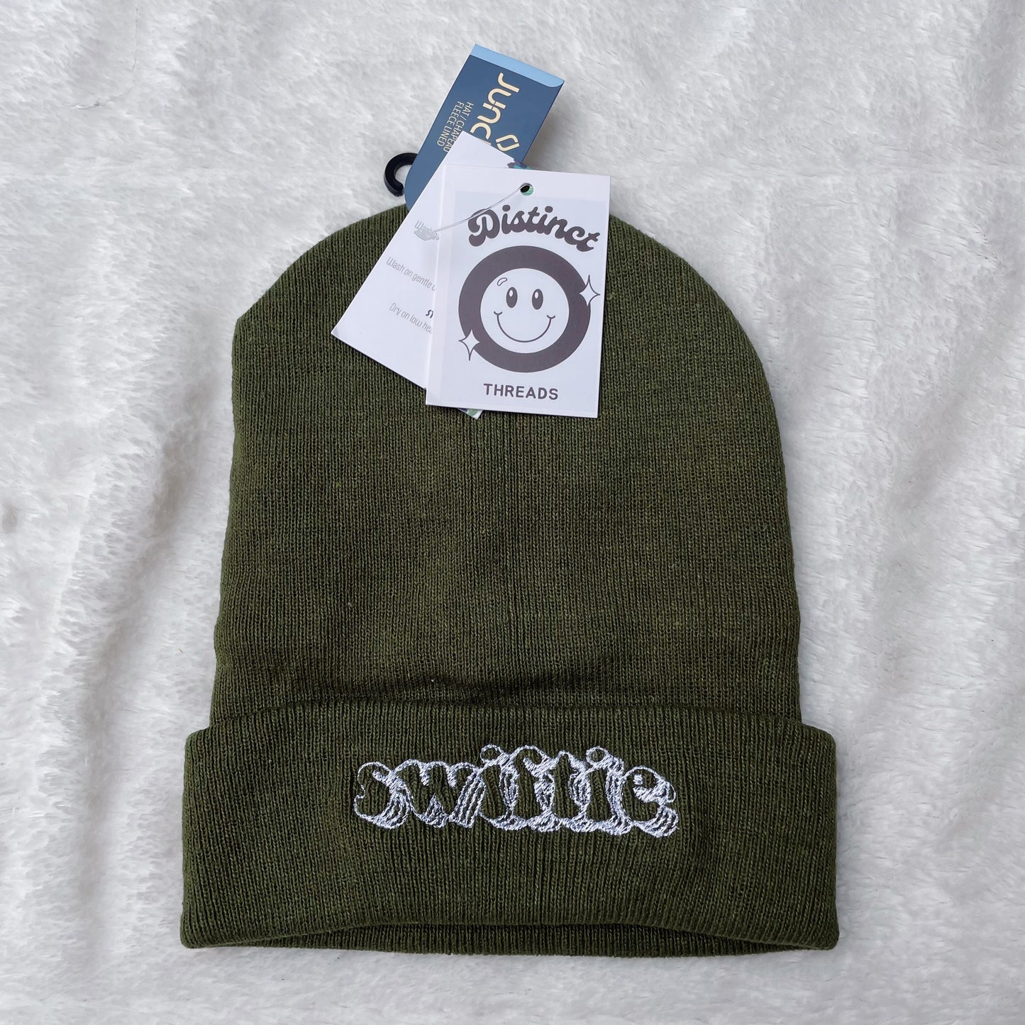 "Swiftie" Taylor Inspired Embroidered Beanie