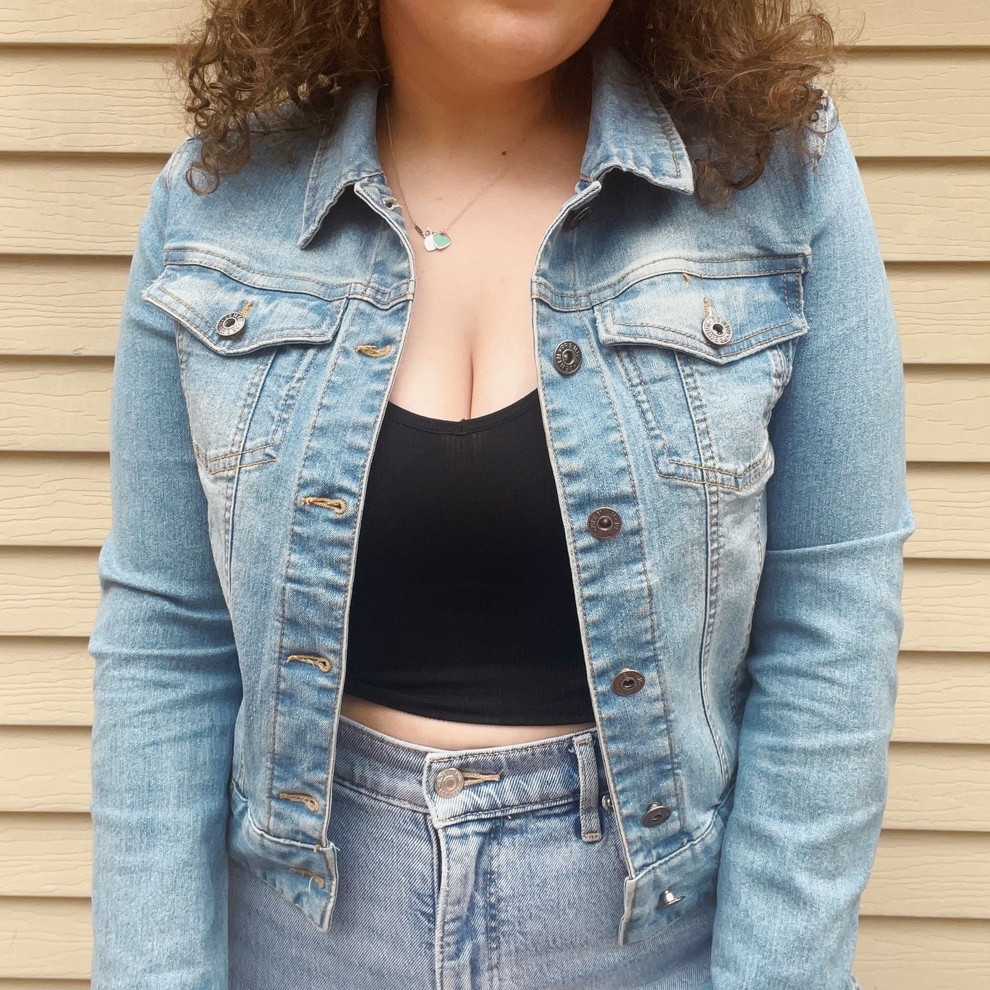 Taylor Inspired Karma Jean Jacket - Size Medium