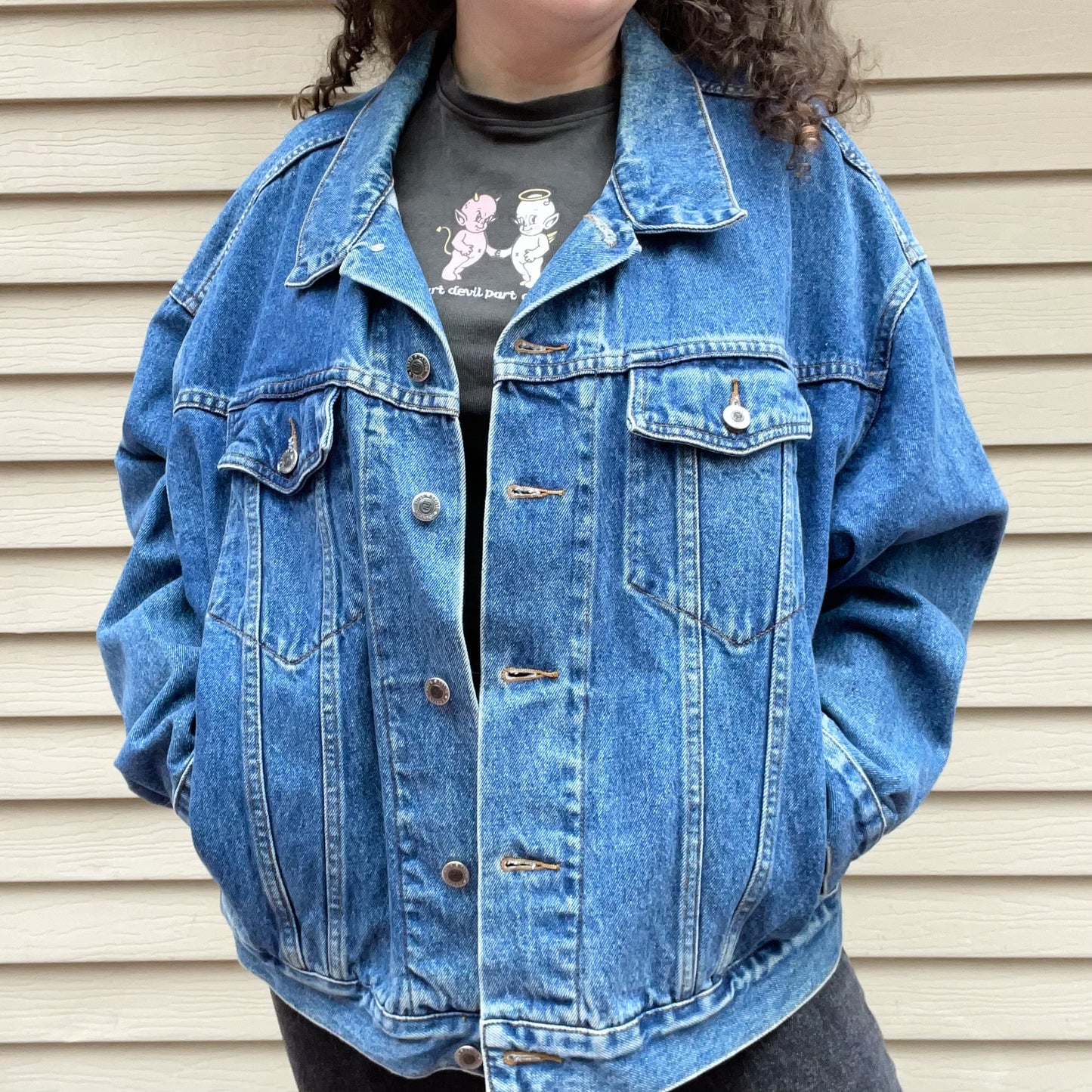 Taylor Inspired The Eras Tour Inspired Jean Jacket - Size XL