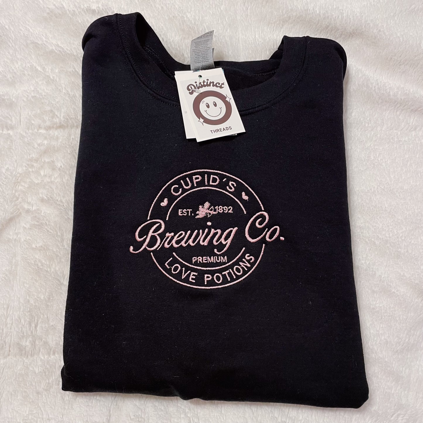 Cupid's Brewing Co Embroidered Crewneck Sweatshirt