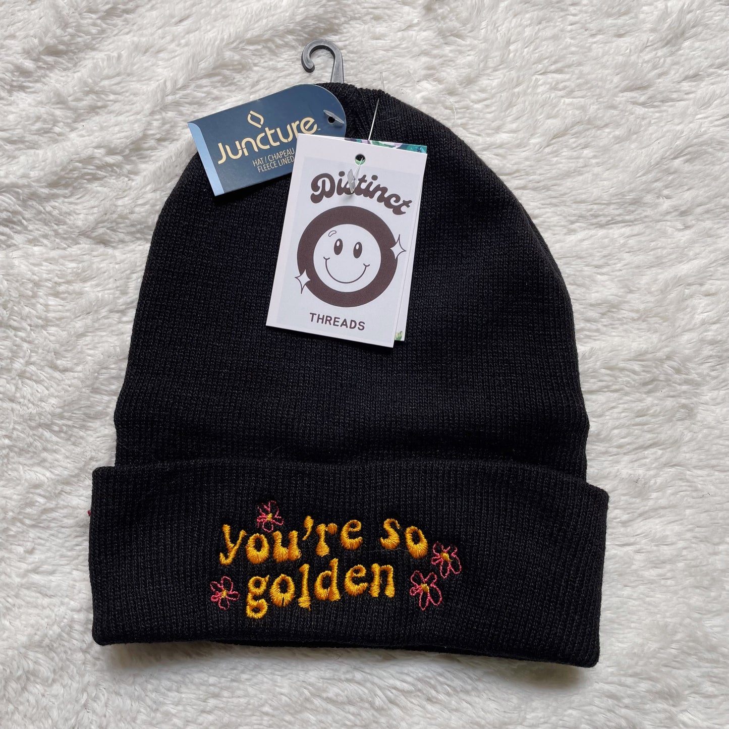 Harry Styles You're So Golden Inspired Embroidered Beanie