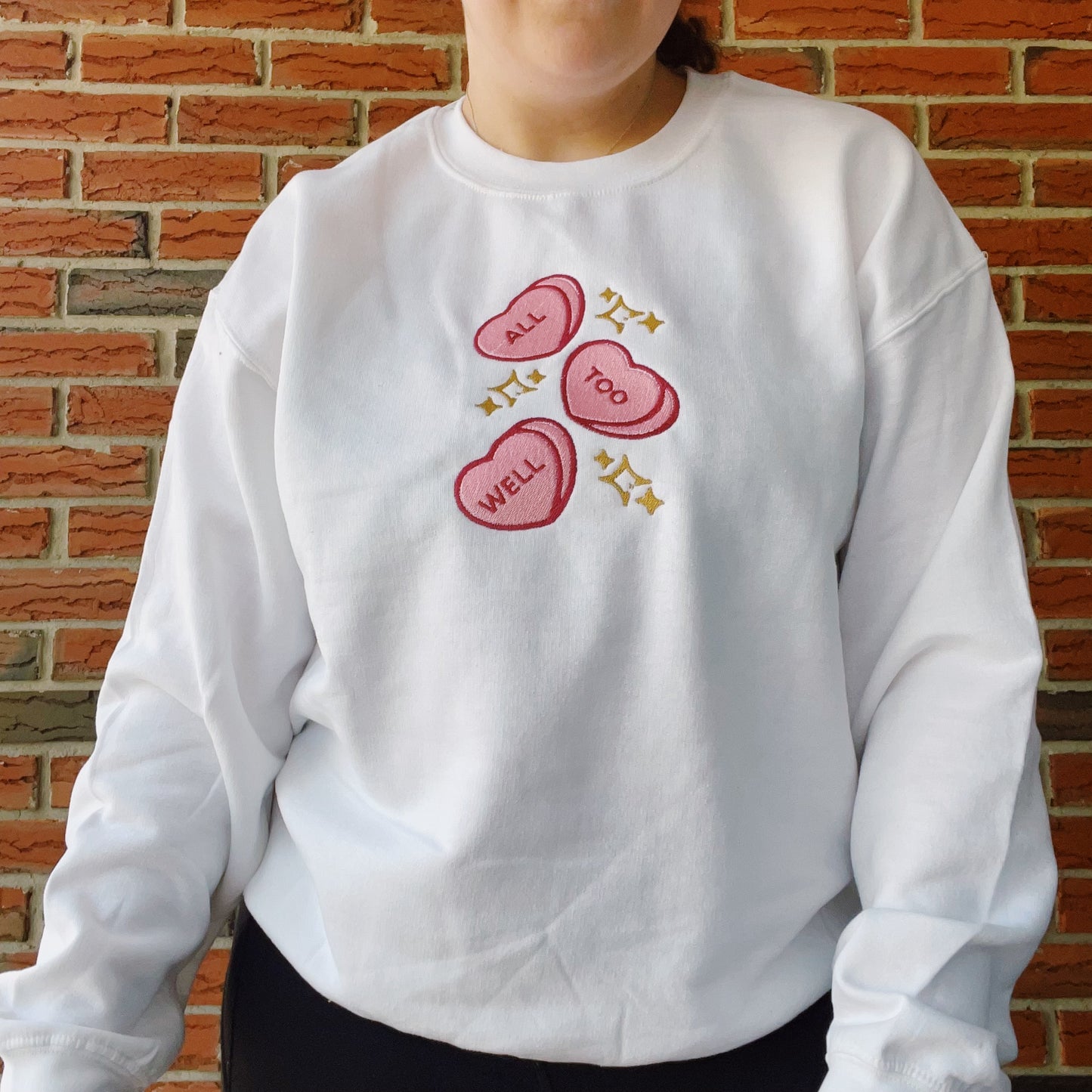 All Too Well Taylor Inspired Embroidered Crewneck Sweatshirt