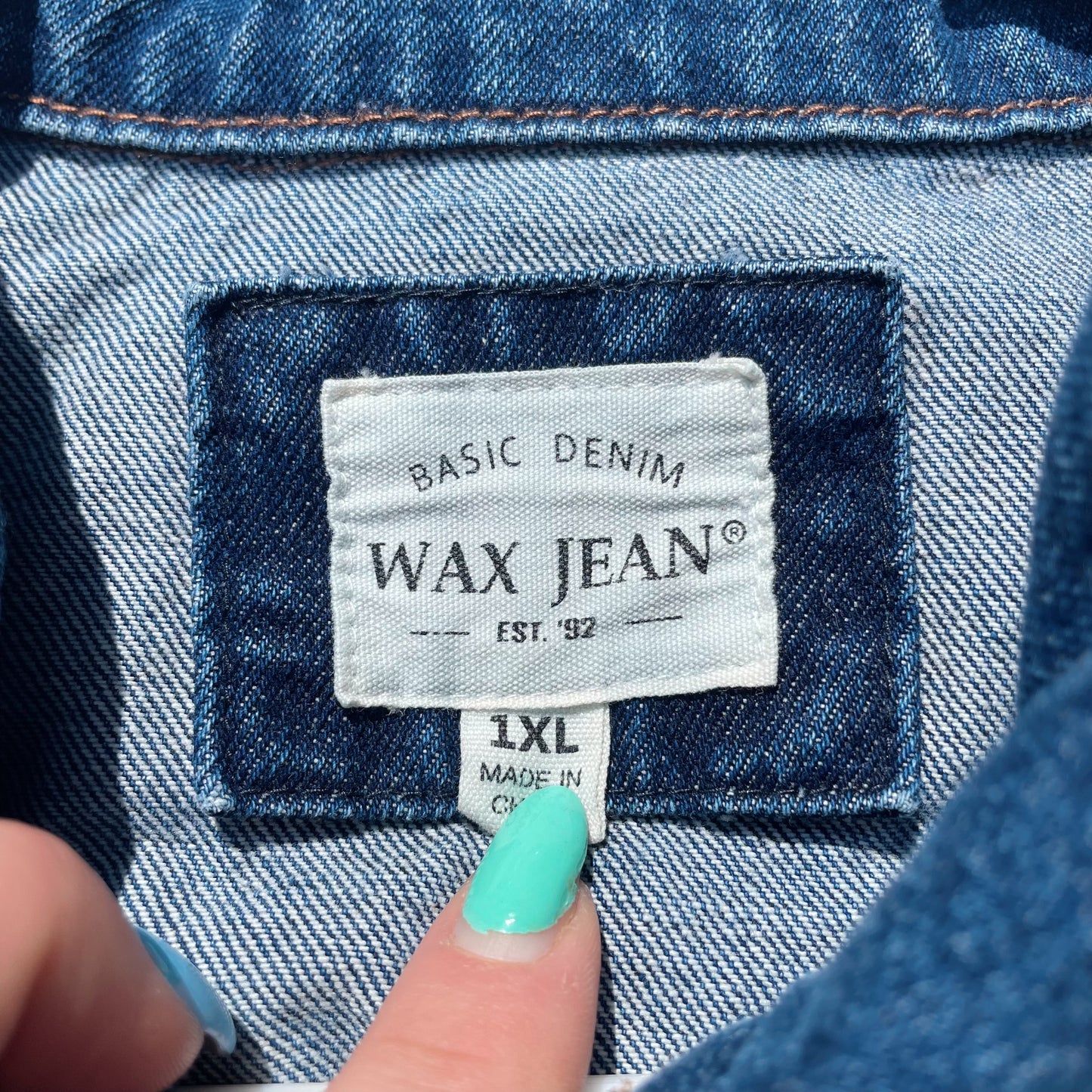 Taylor Inspired Look What You Made Me Do Jean Jacket - Size 1XL