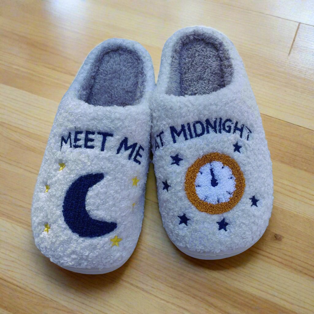 Taylor Inspired Midnights Slippers