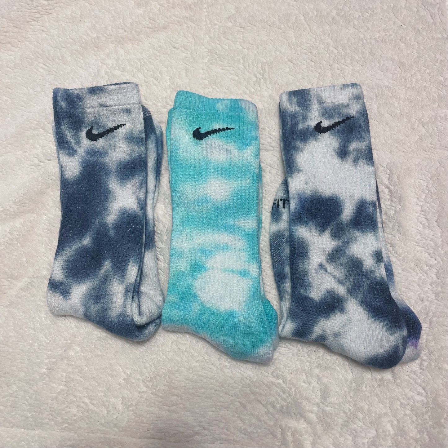 Tie-Dye Nike Socks - 3 Pack