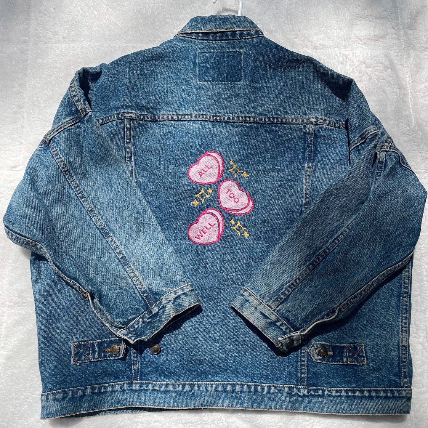 Taylor Inspired All Too Well Jean Jacket - Size 3X/4X