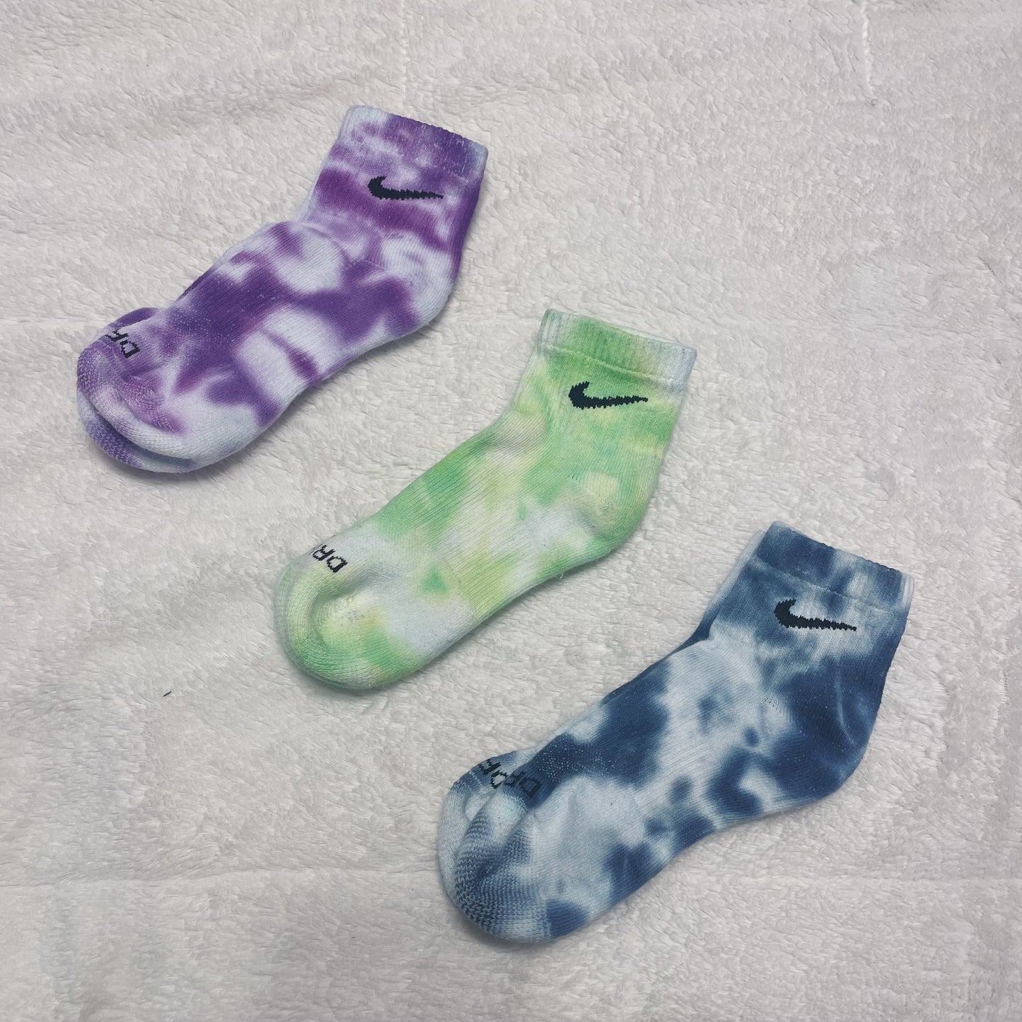 Tie-Dye Nike Socks - 3 Pack