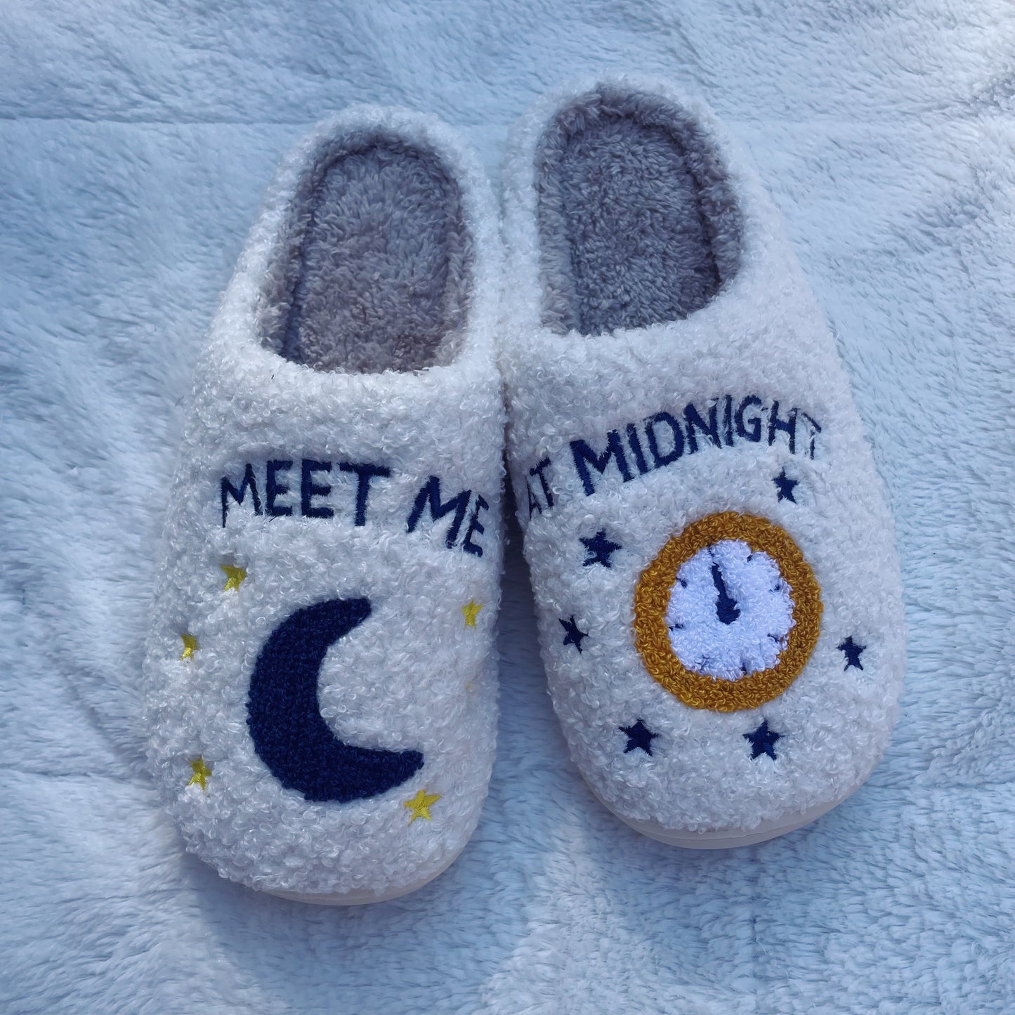 Taylor Inspired Midnights Slippers