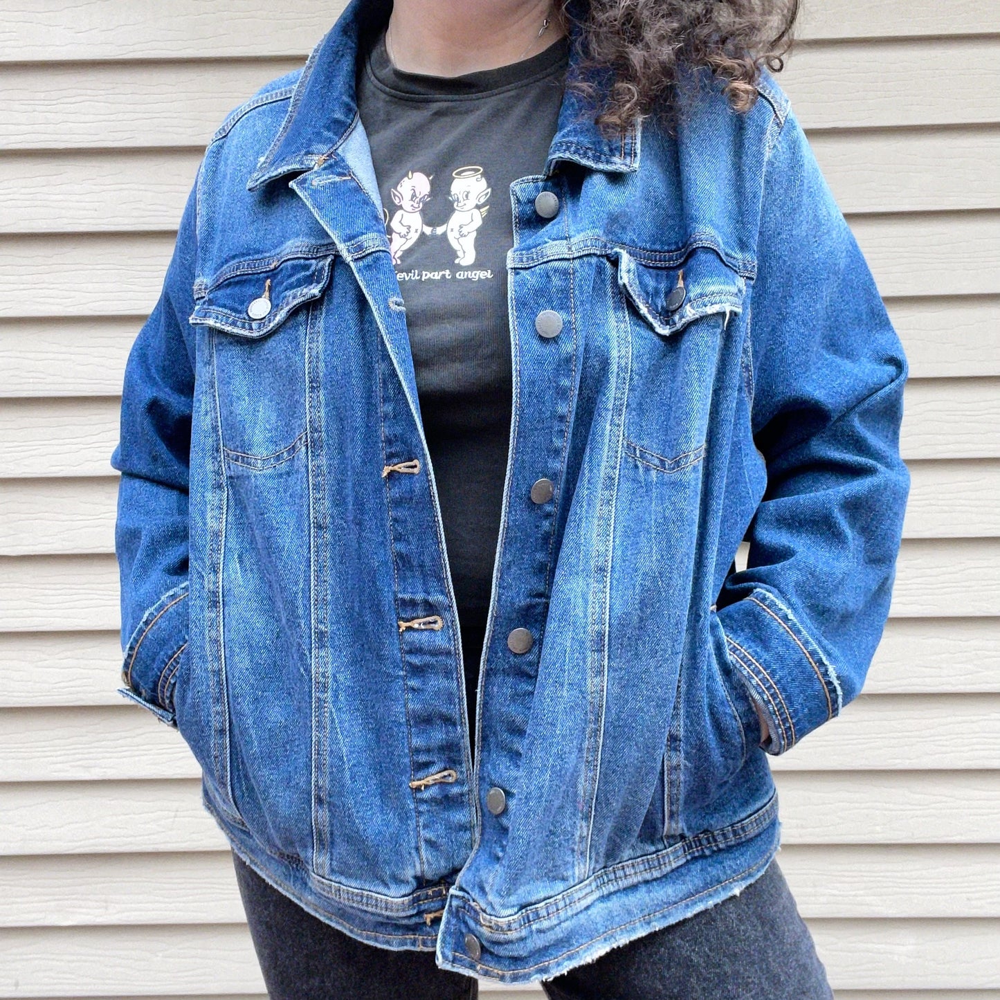 Taylor Inspired Look What You Made Me Do Jean Jacket - Size 2X