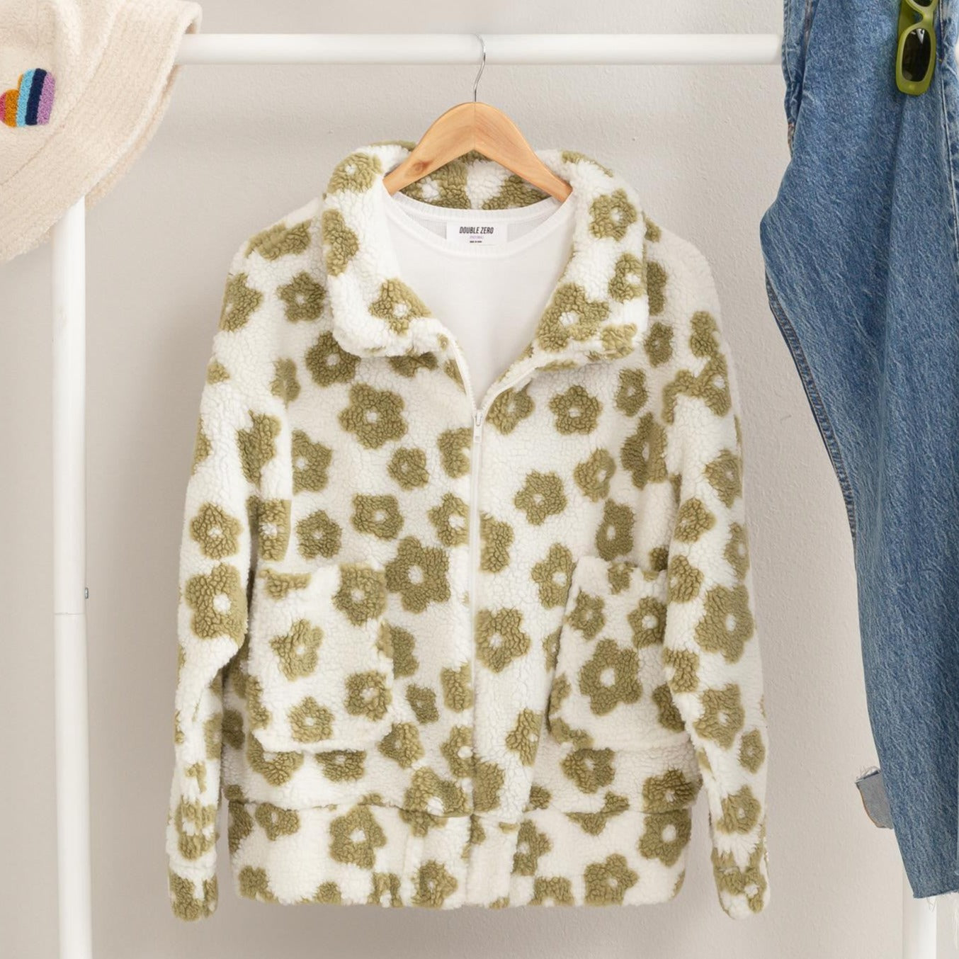 Flower Power Teddy Jacket